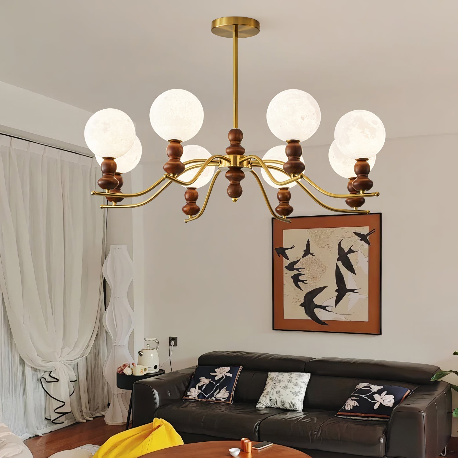 Moonlit Globe Chandelier - Letslighting
