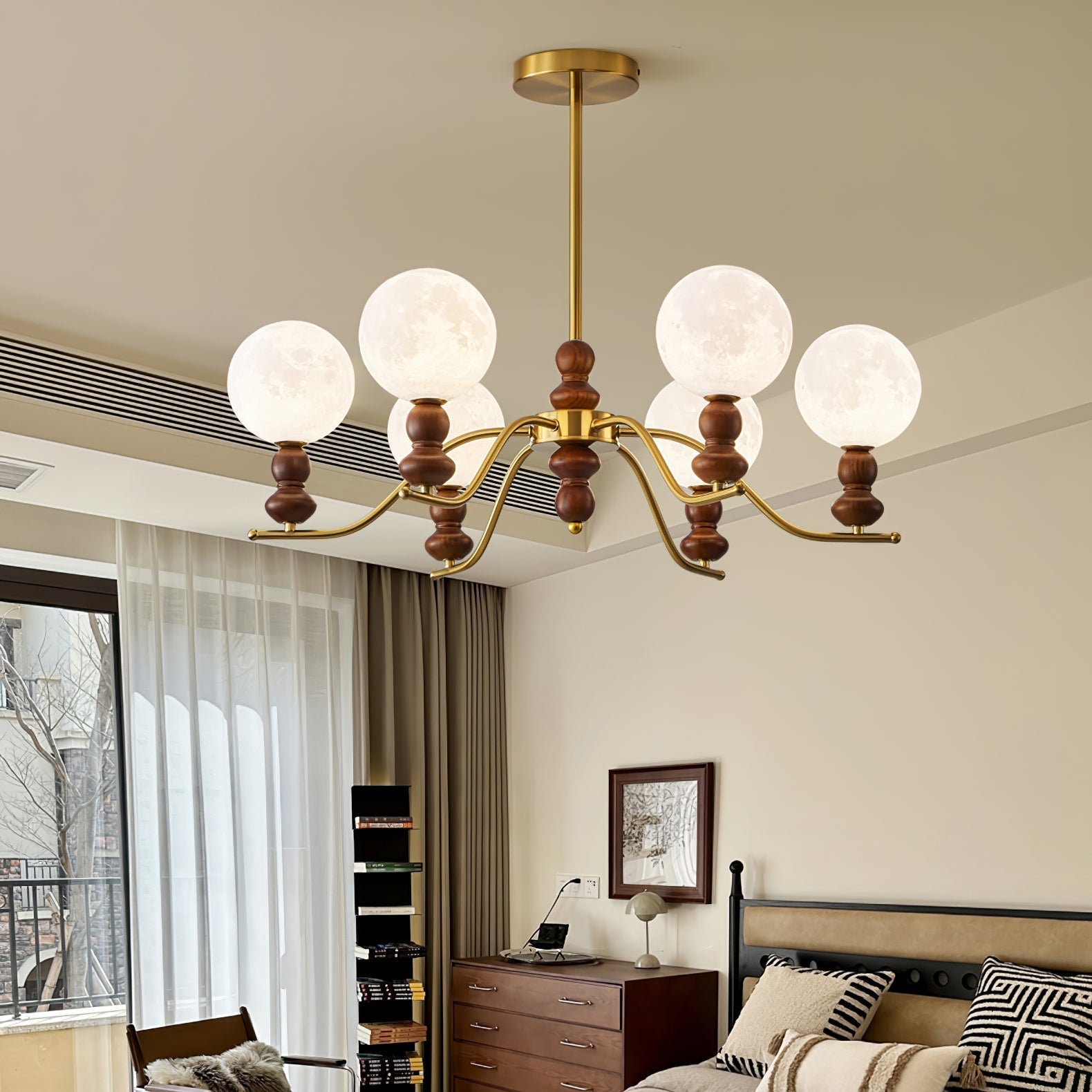 Moonlit Globe Chandelier - Letslighting