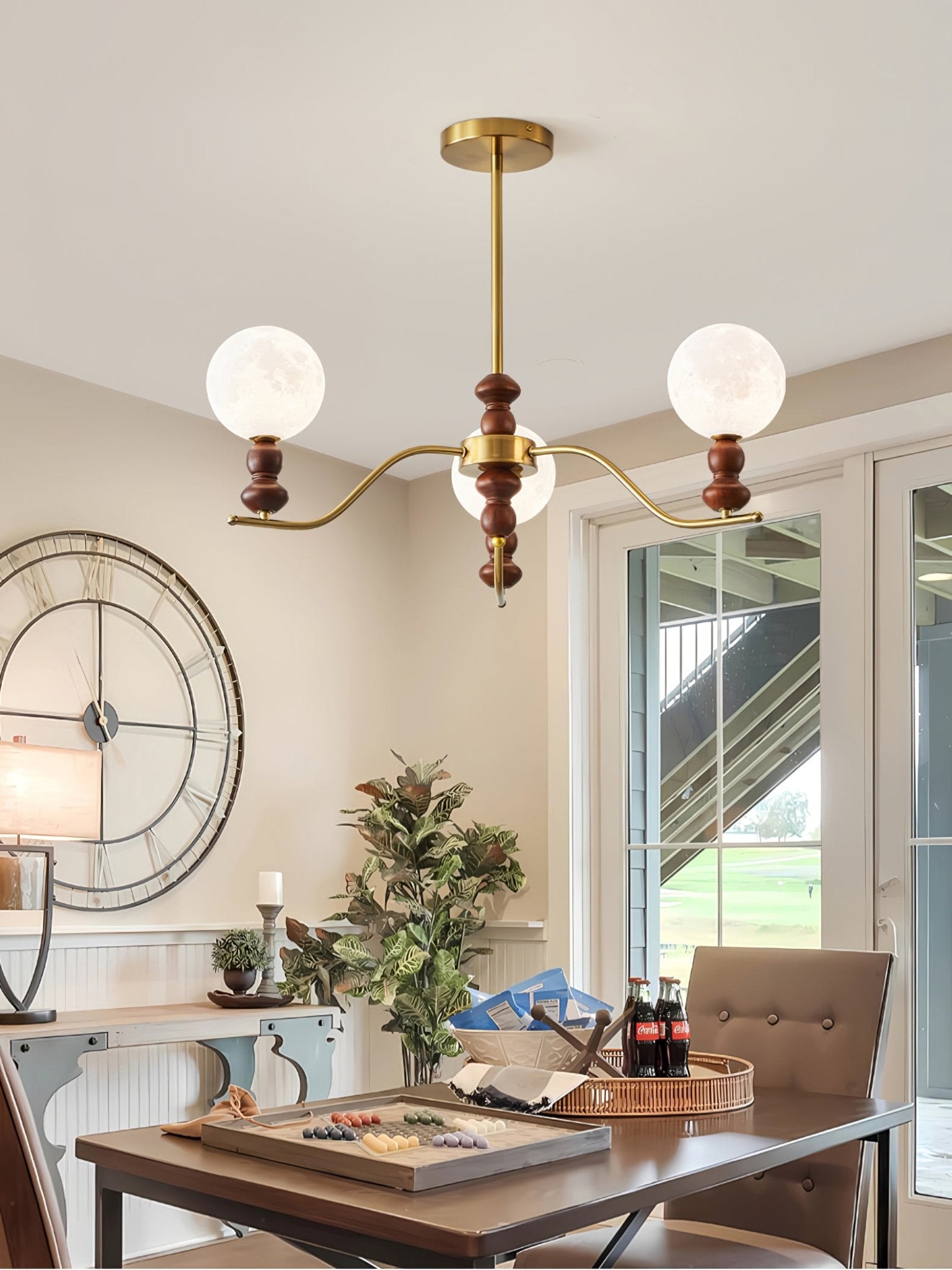Moonlit Globe Chandelier - Letslighting