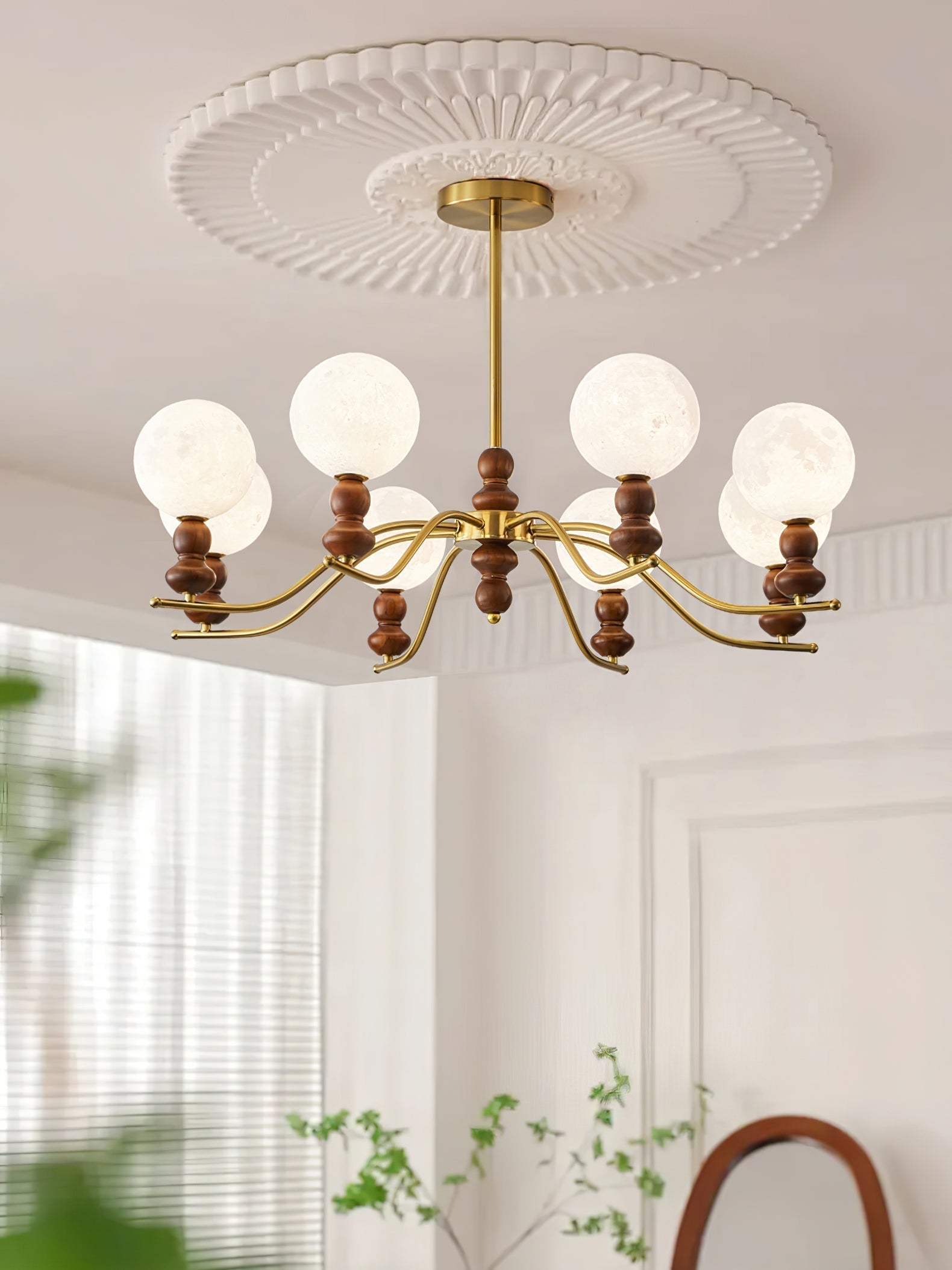 Moonlit Globe Chandelier - Letslighting