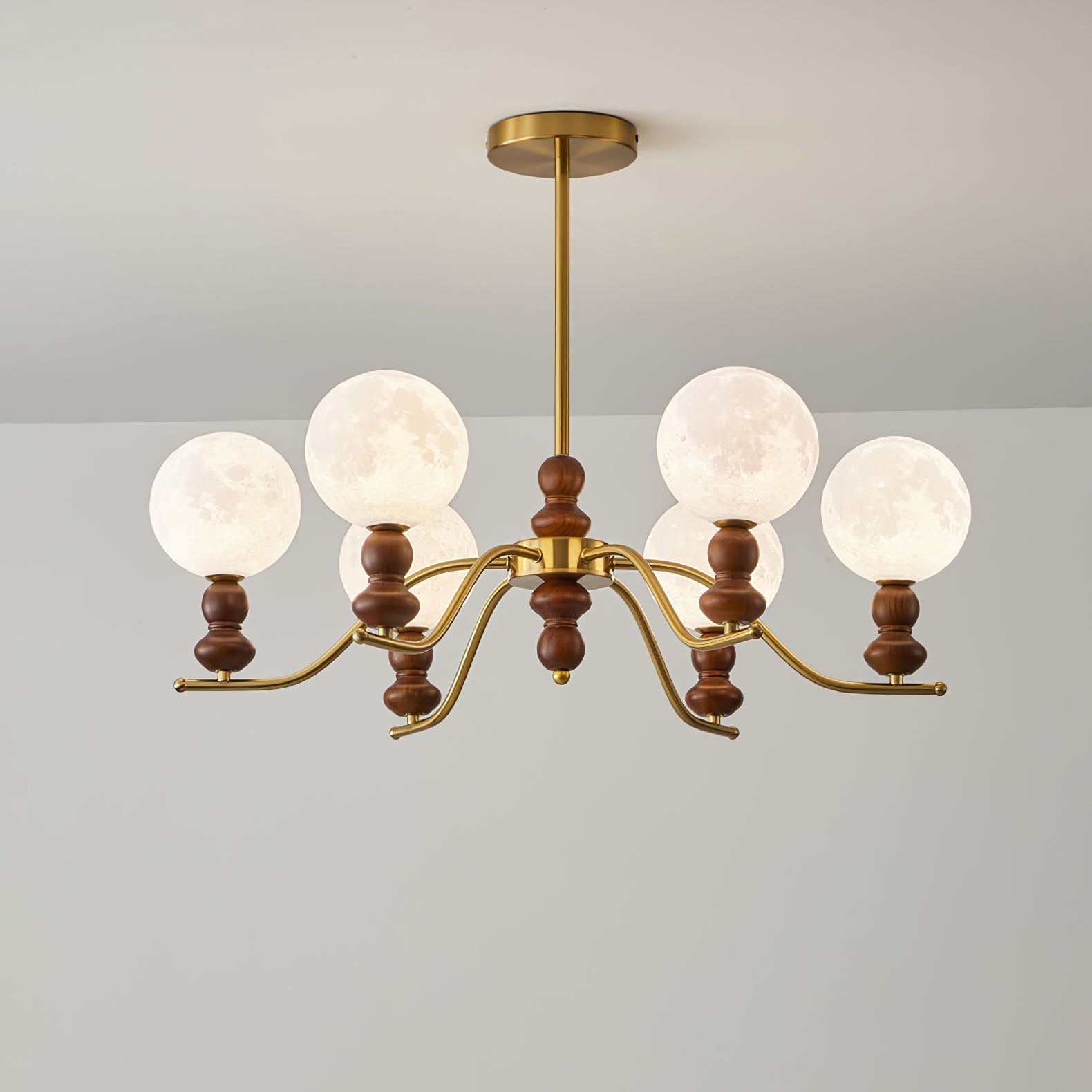 Moonlit Globe Chandelier - Letslighting