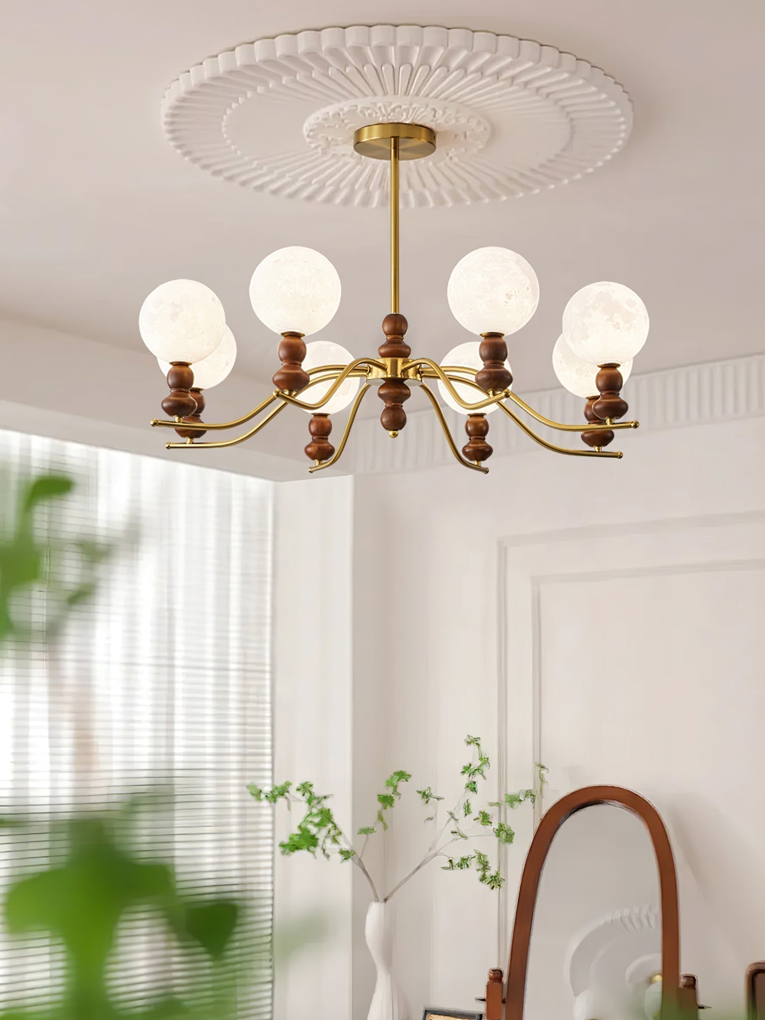 Moonlit Globe Chandelier - Letslighting