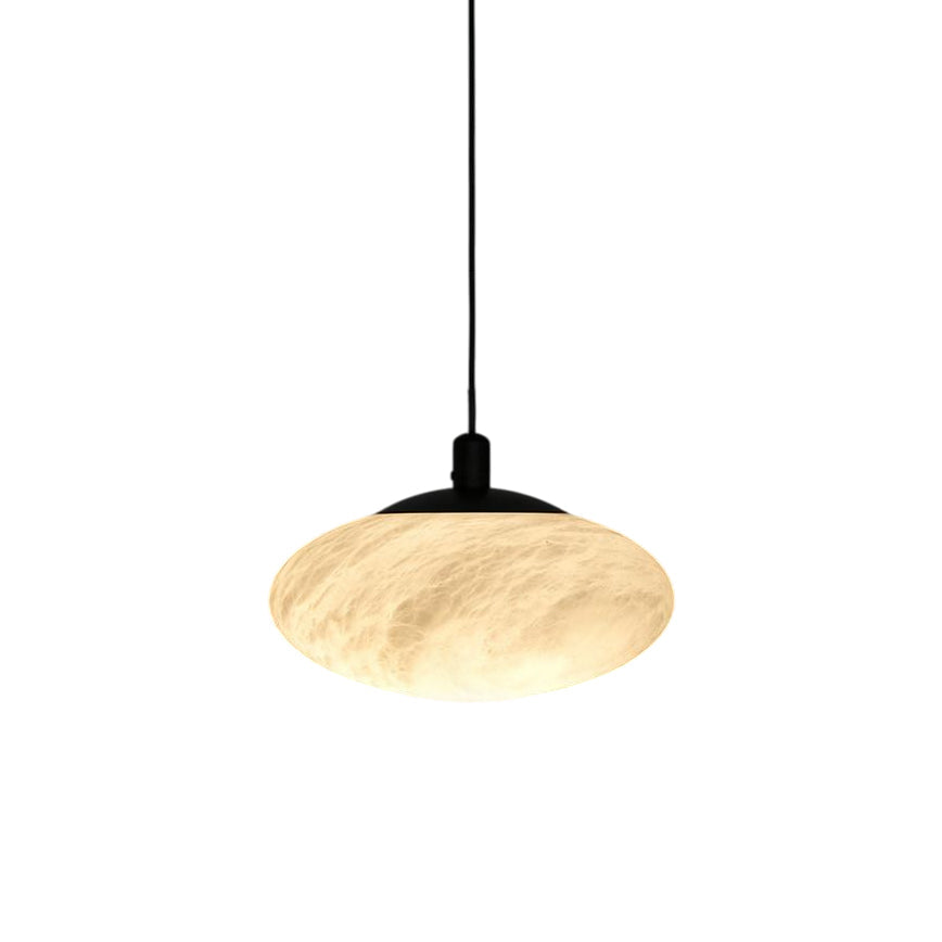 Cuthean Modern Minimalist Brass Alabaster Pendant Lamp - Lamp Copper
