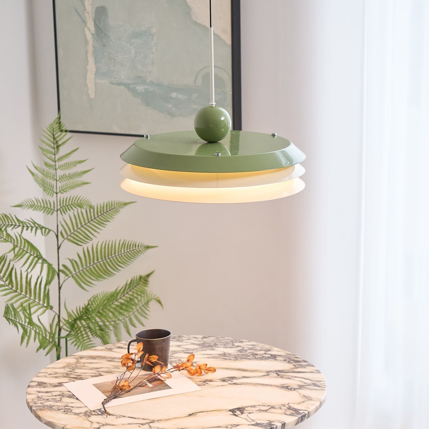 Morandi Layered Pendant Lamp - Letslighting