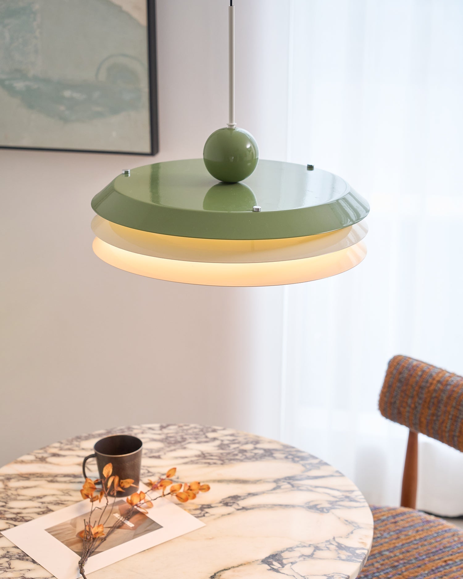 Morandi Layered Pendant Lamp - Letslighting
