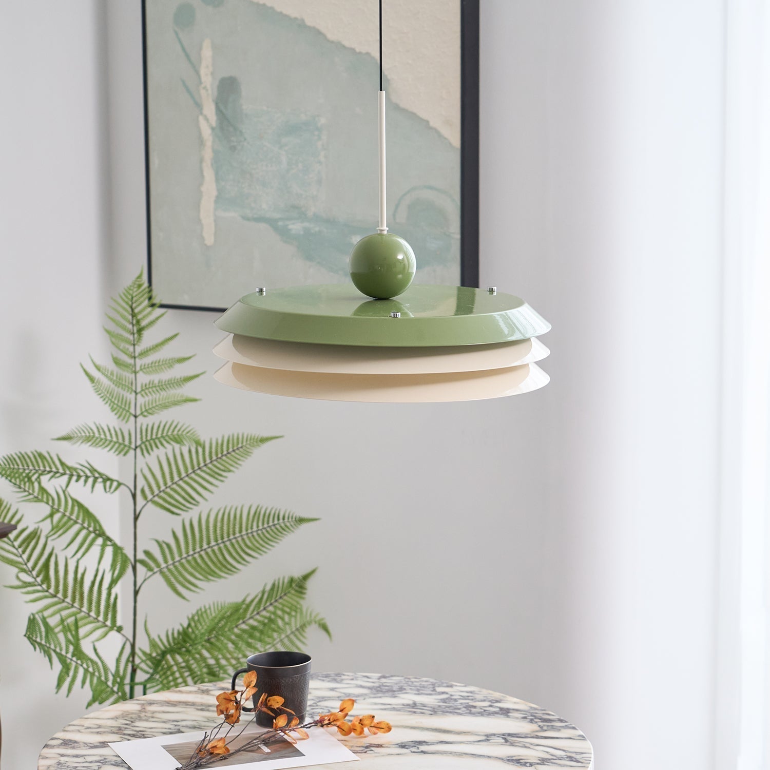 Morandi Layered Pendant Lamp - Letslighting