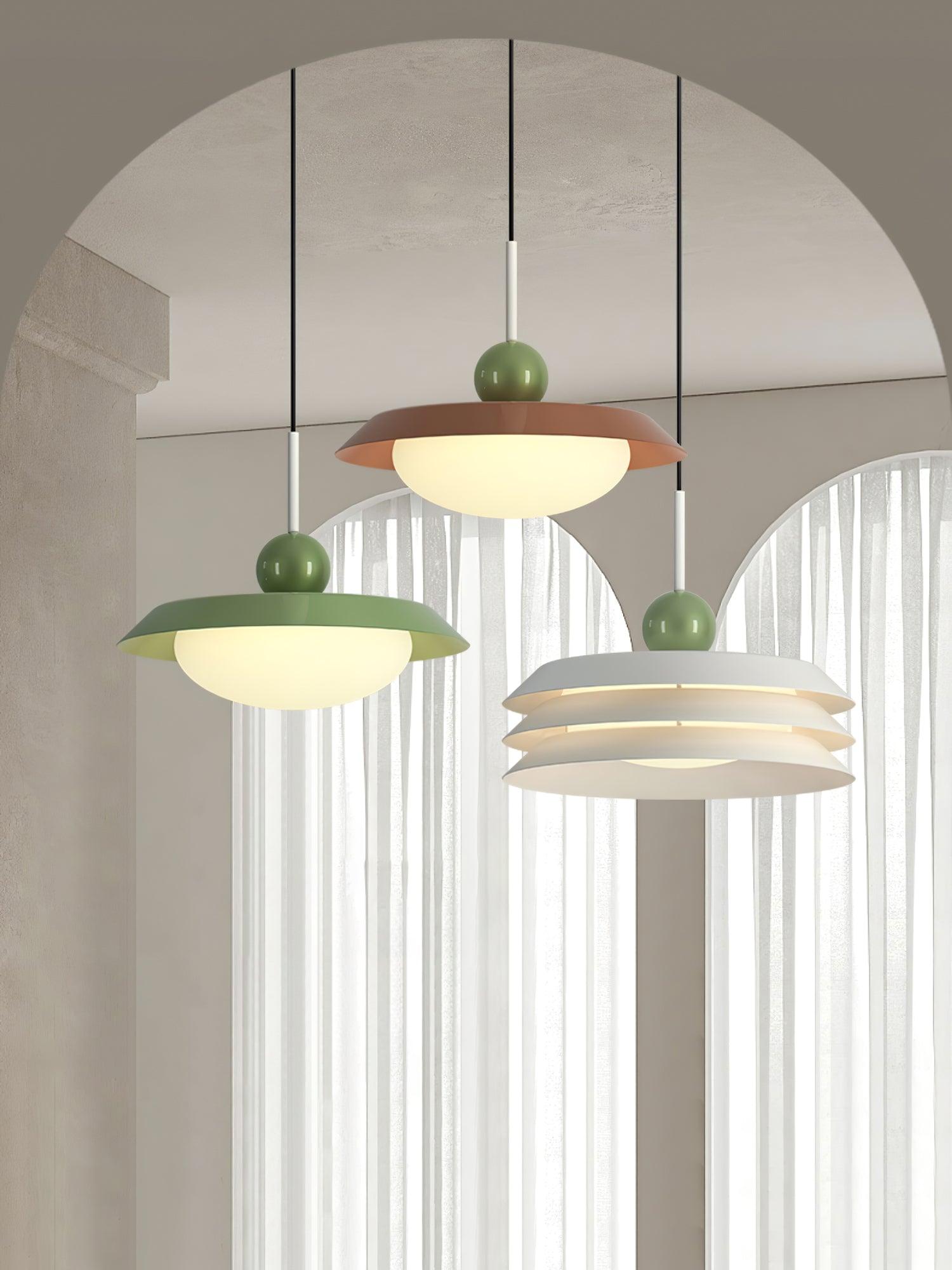 Morandi Layered Pendant Lamp - Letslighting