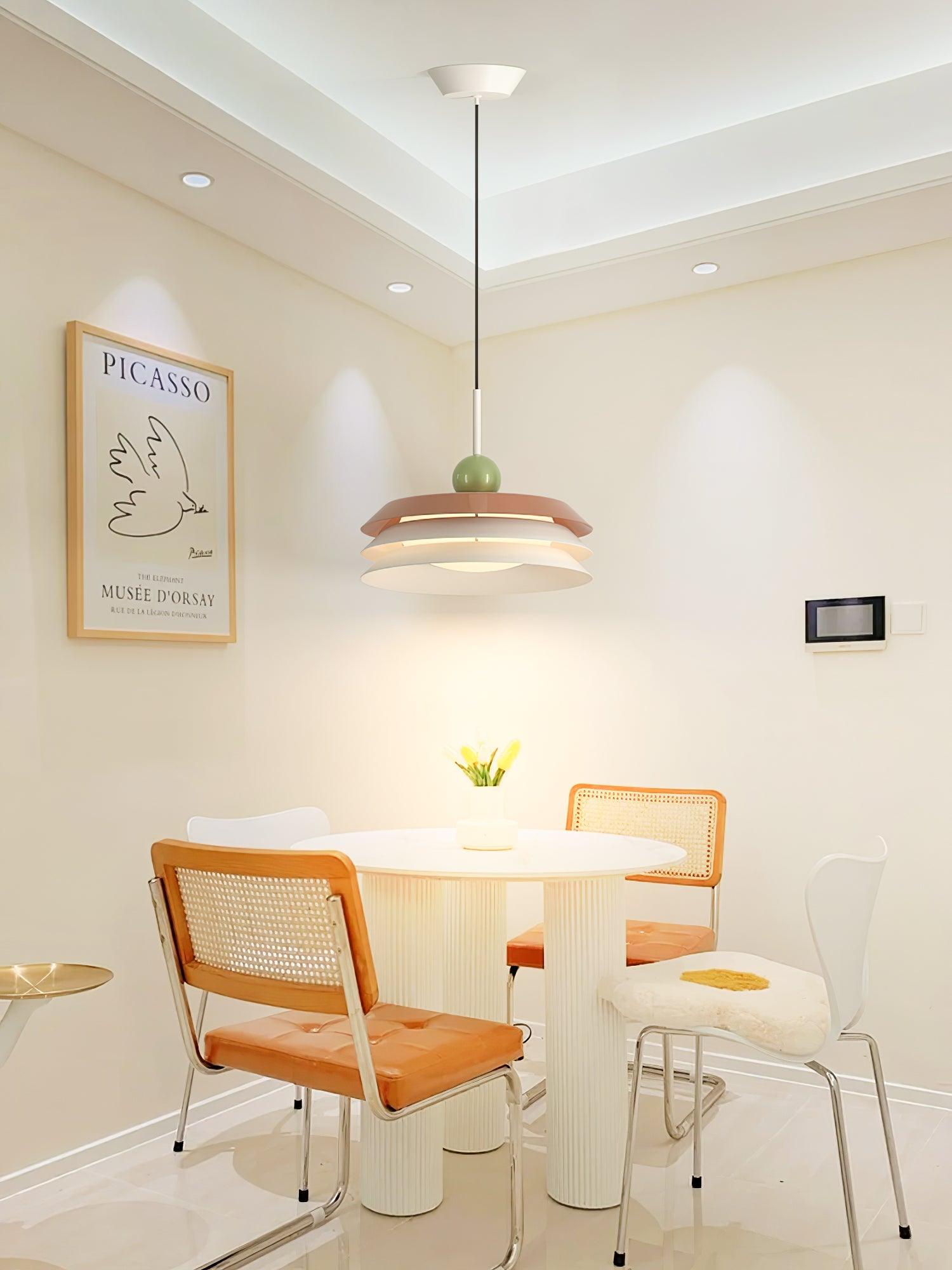 Morandi Layered Pendant Lamp - Letslighting
