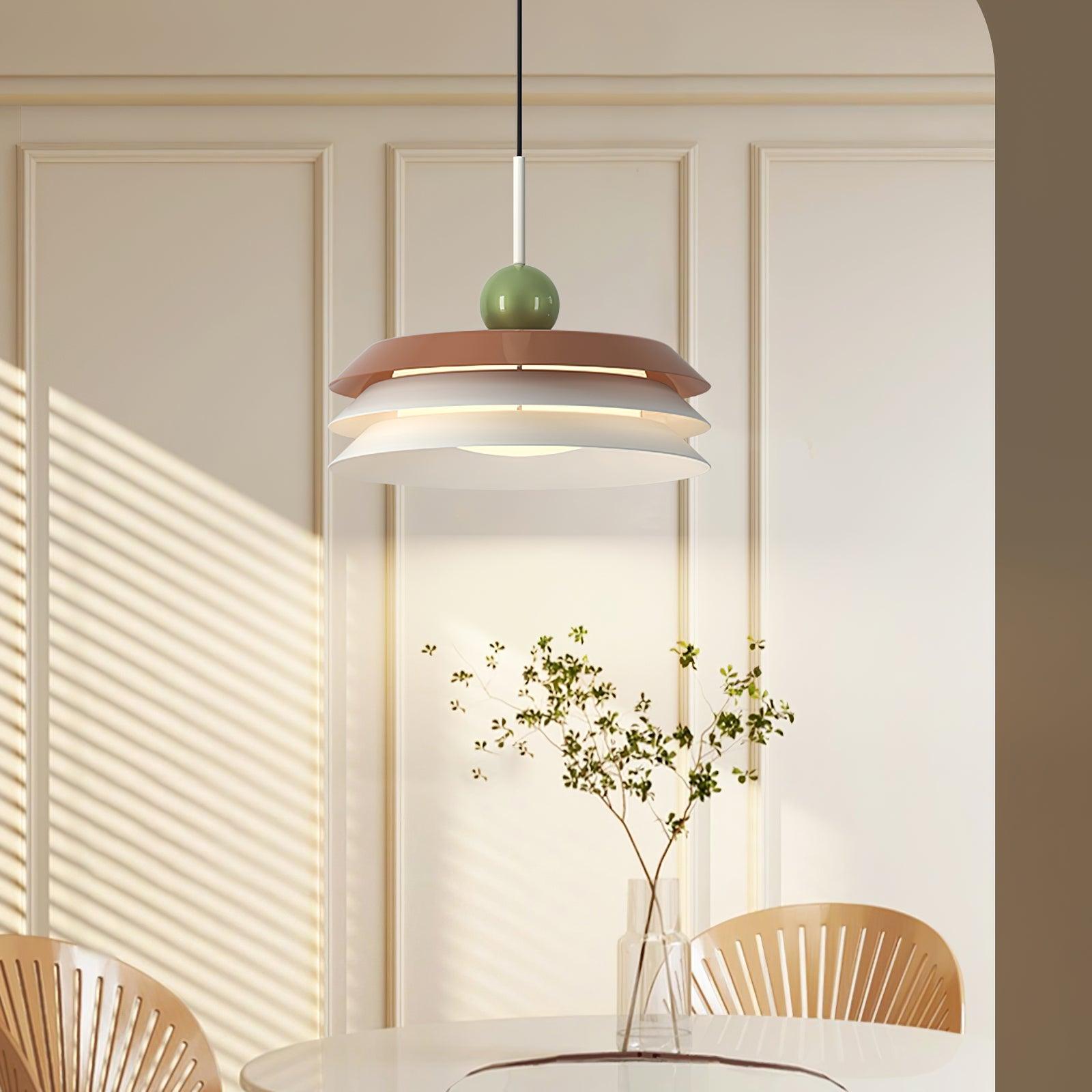 Morandi Layered Pendant Lamp - Letslighting