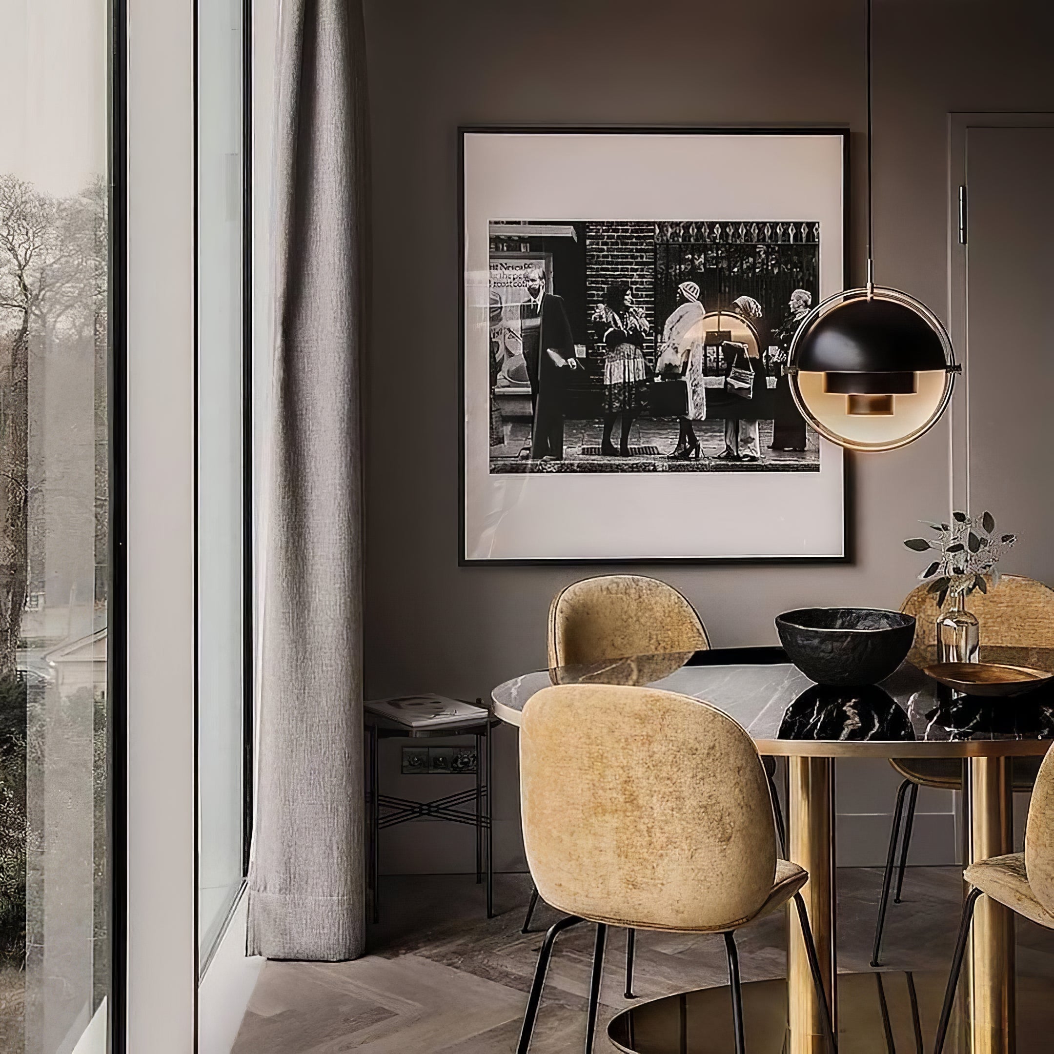Deformed Ball Pendant Light - Letslighting