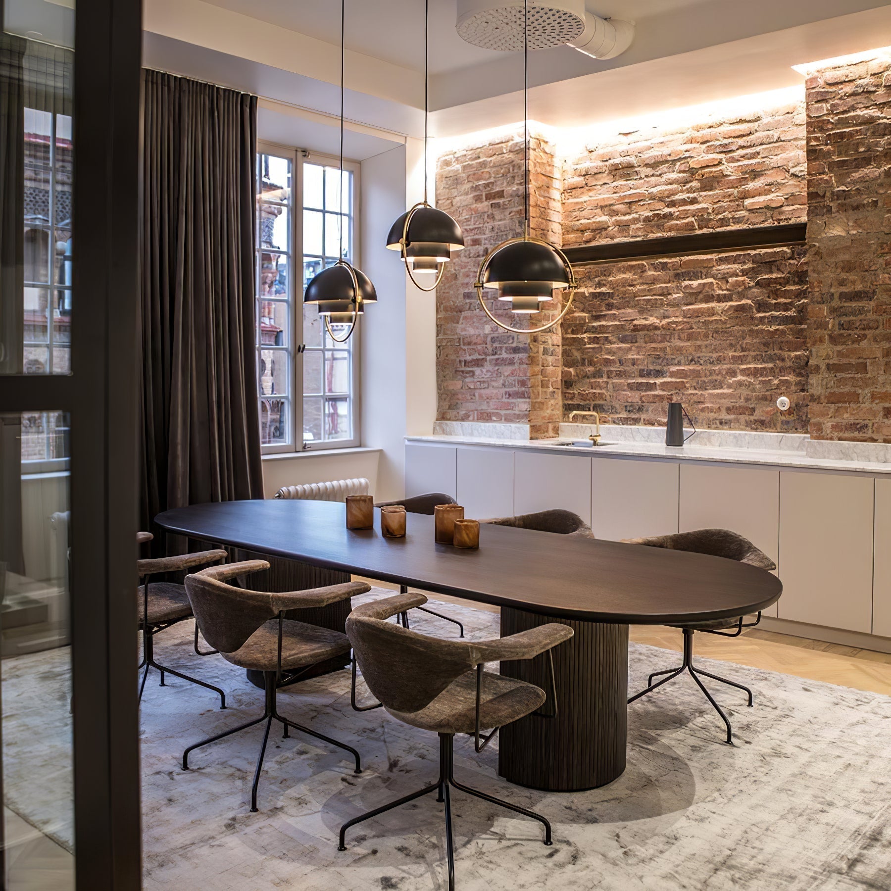 Deformed Ball Pendant Light - Letslighting
