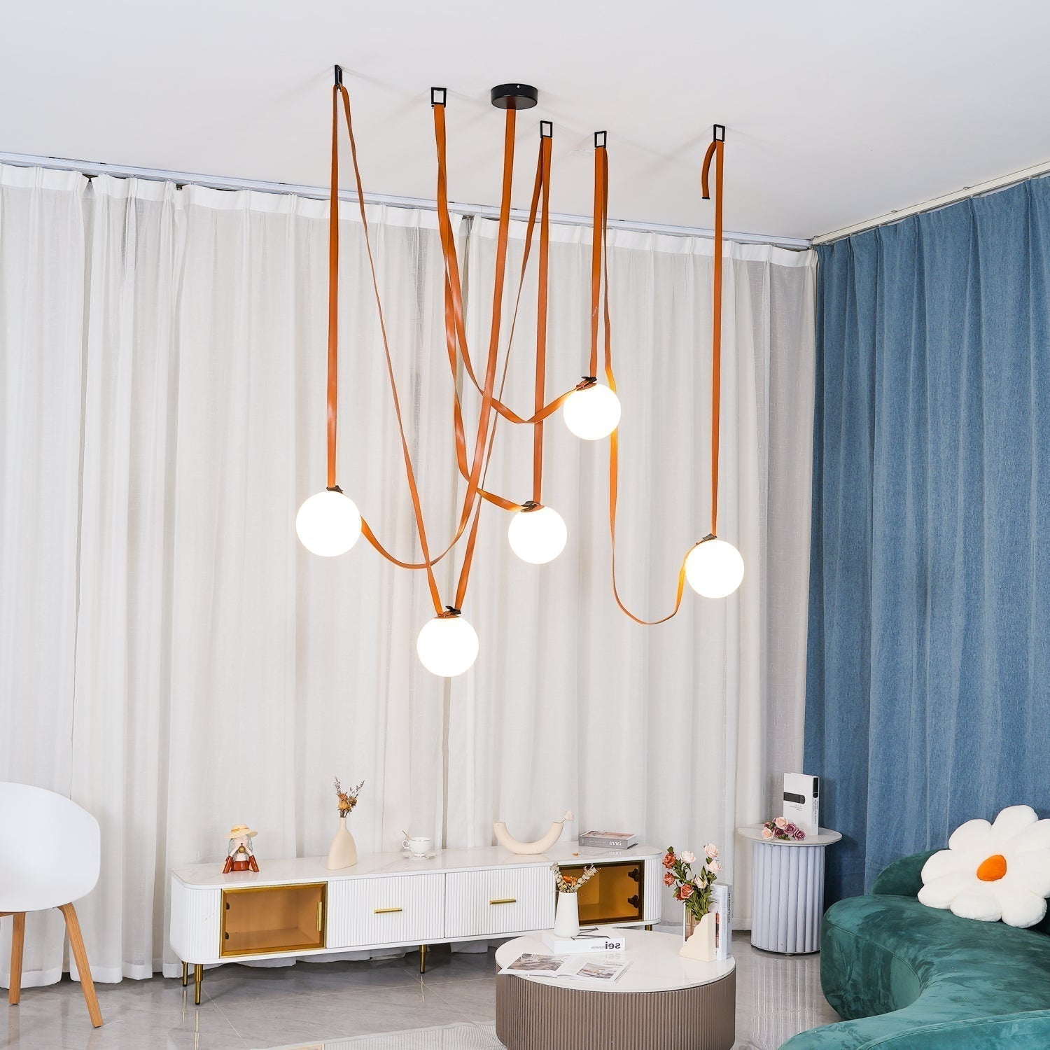 Multiple Belt Art Pendant Light - Letslighting