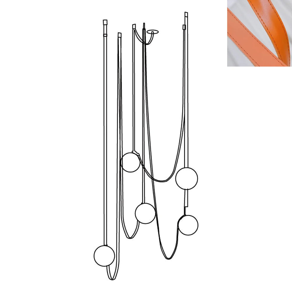 Multiple Belt Art Pendant Light - Letslighting