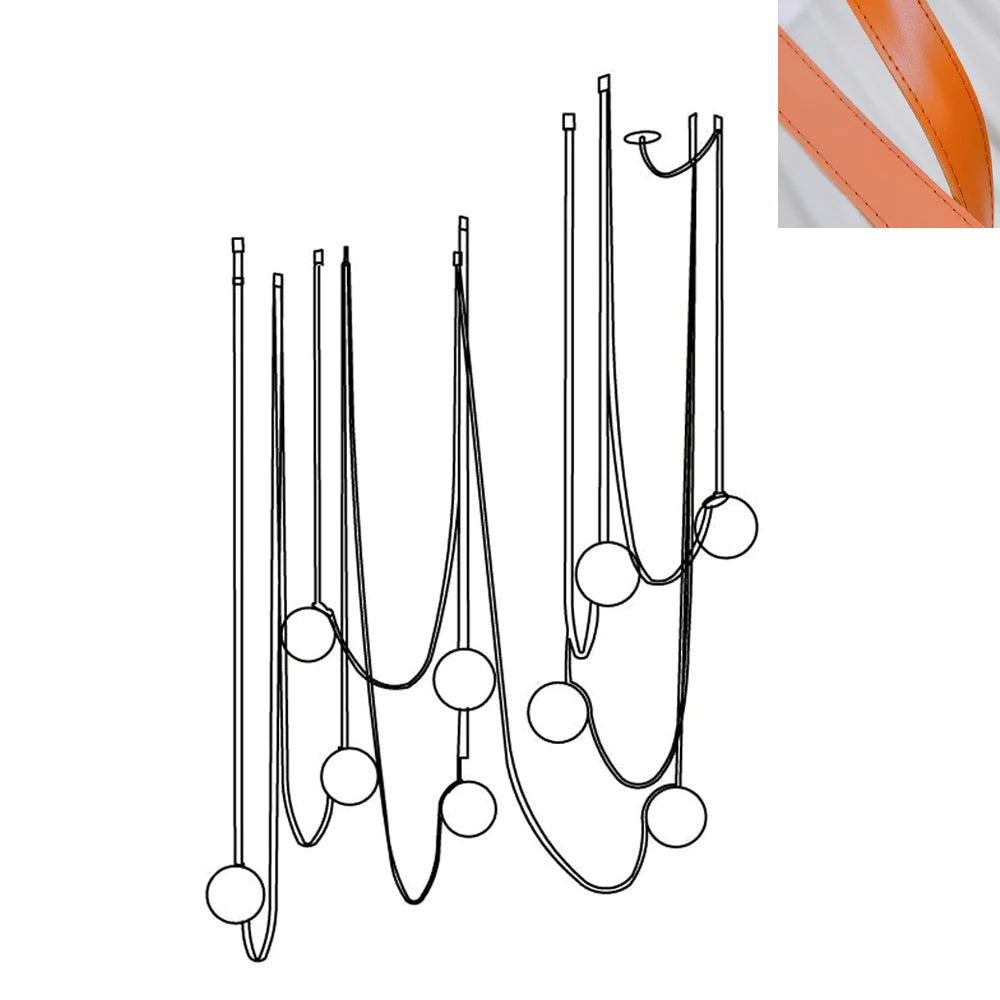 Multiple Belt Art Pendant Light - Letslighting