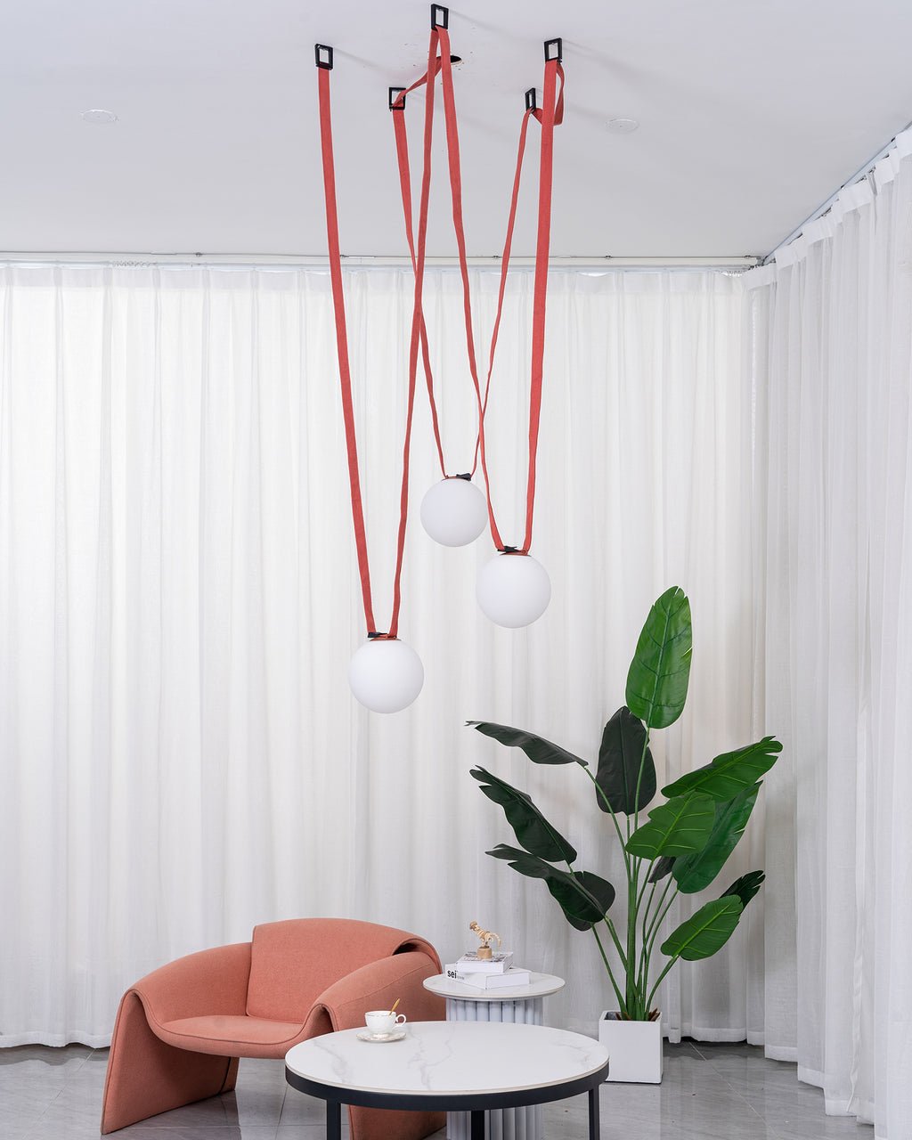 Multiple Belt Art Pendant Light - Letslighting