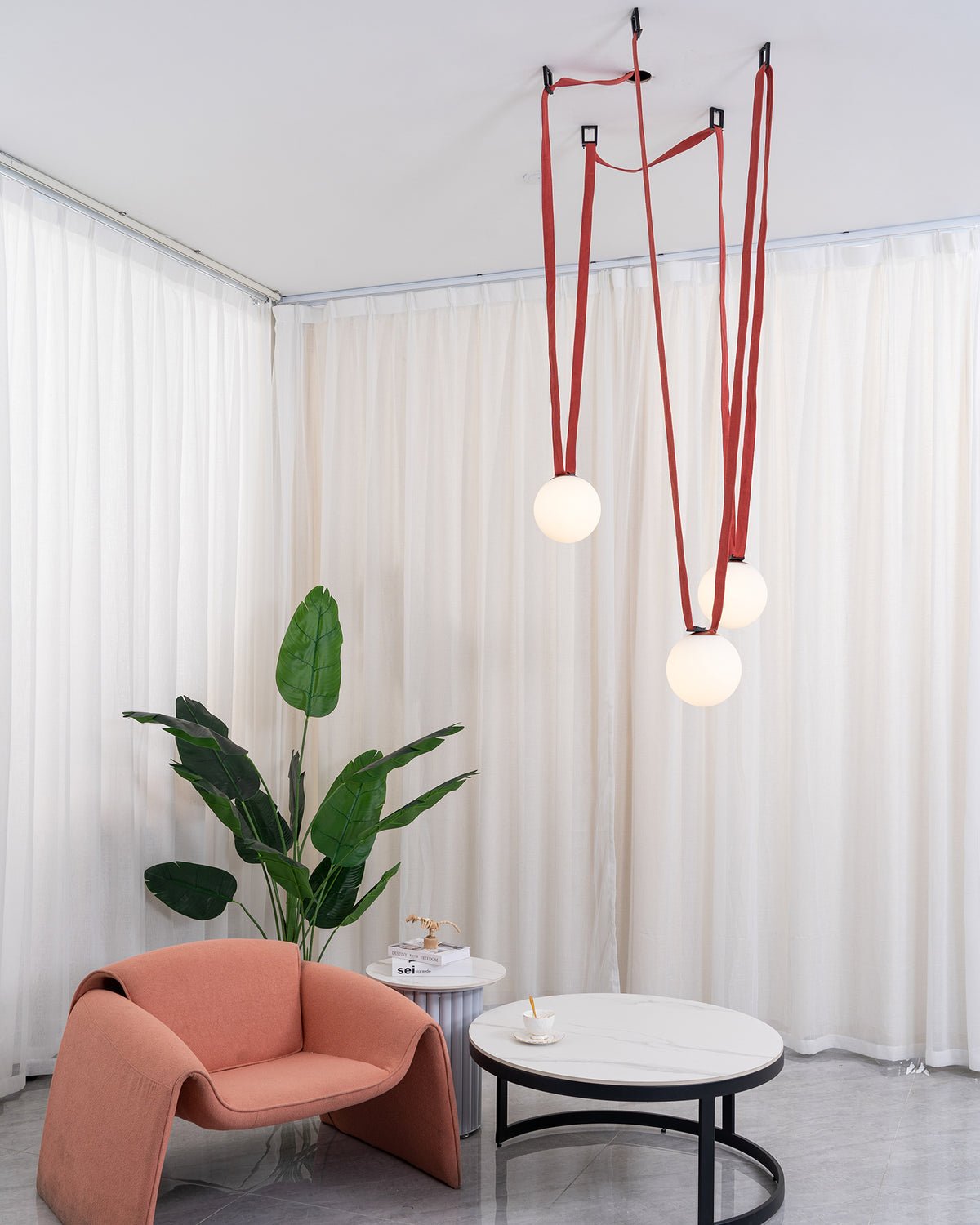 Multiple Belt Art Pendant Light - Letslighting
