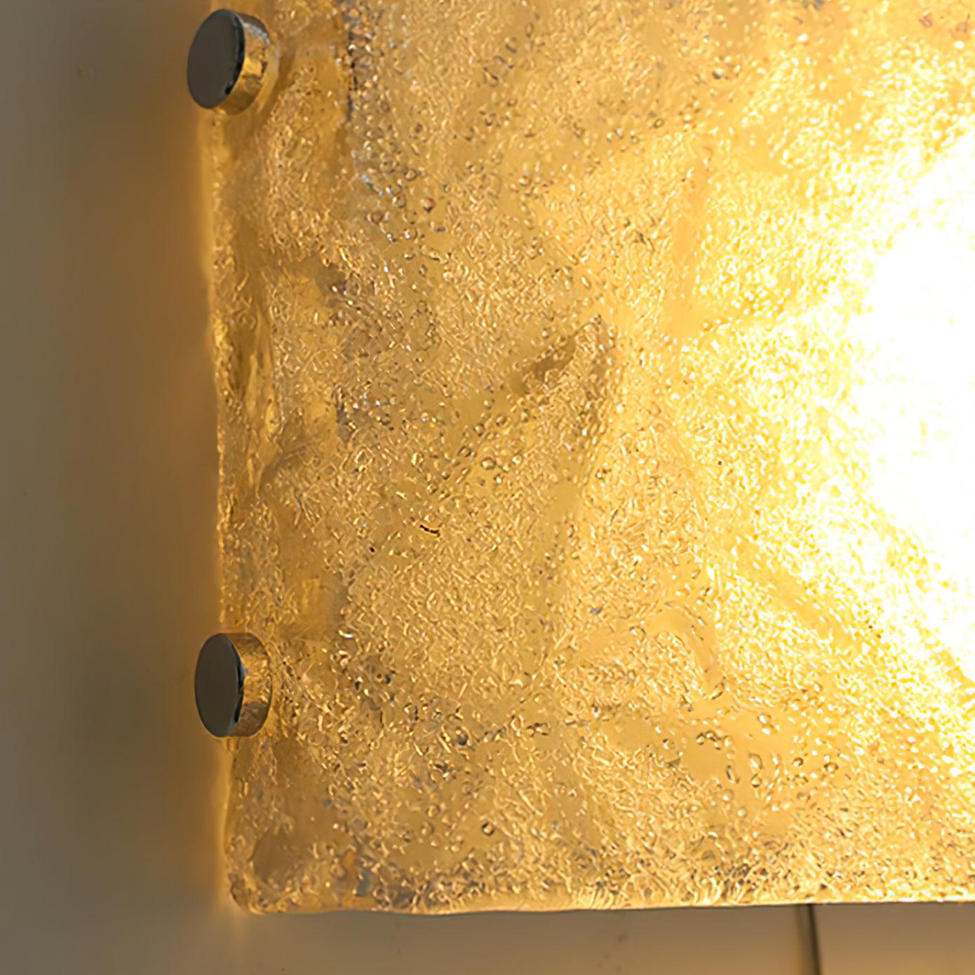 George Contemporary Glass Wall Light - Letslighting