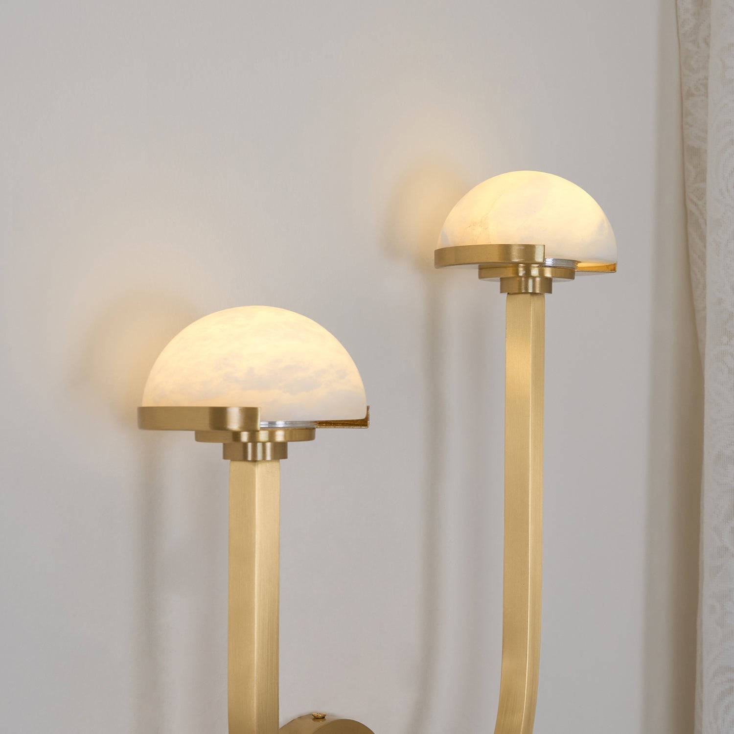 Vitalira Double Alabaster Wall Light - Letslighting