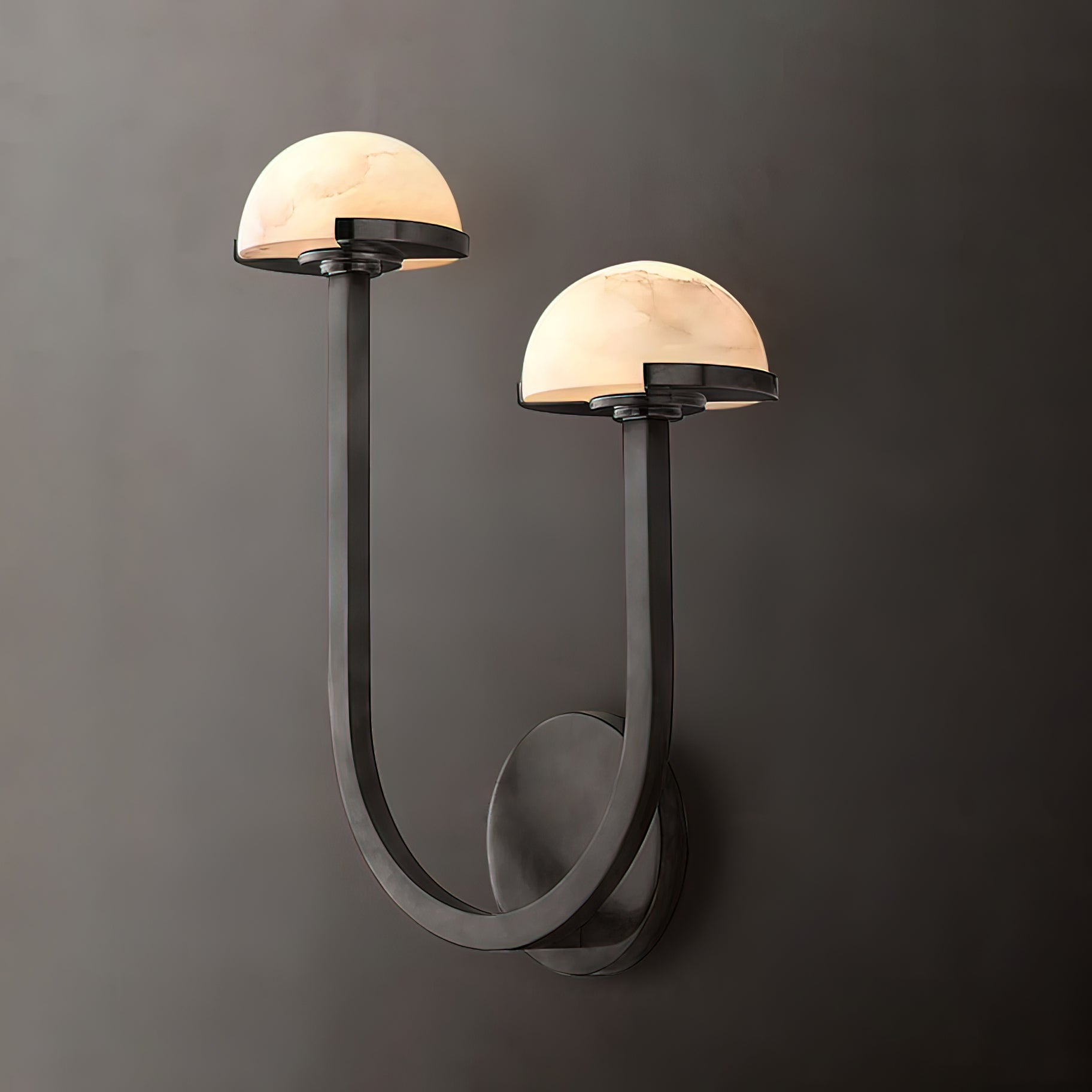 Vitalira Double Alabaster Wall Light - Letslighting