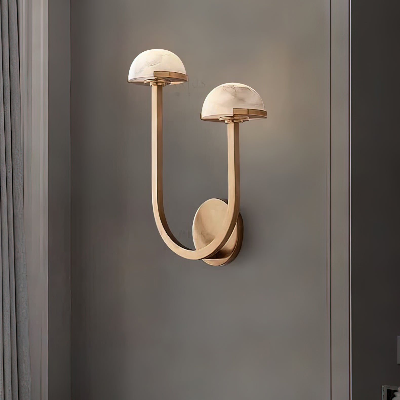 Vitalira Double Alabaster Wall Light - Letslighting