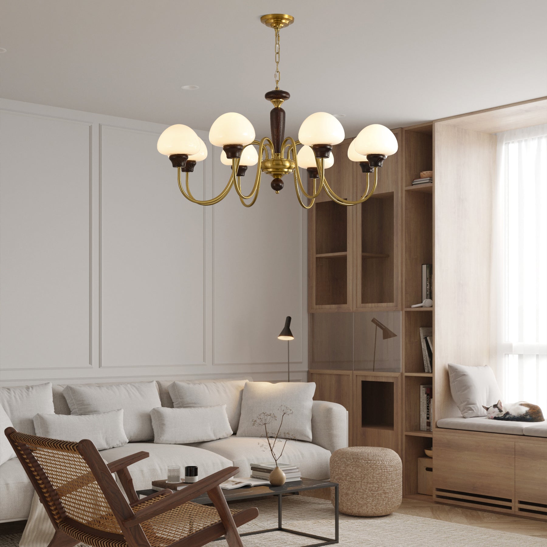 Mushroom Cap Chandelier - Letslighting
