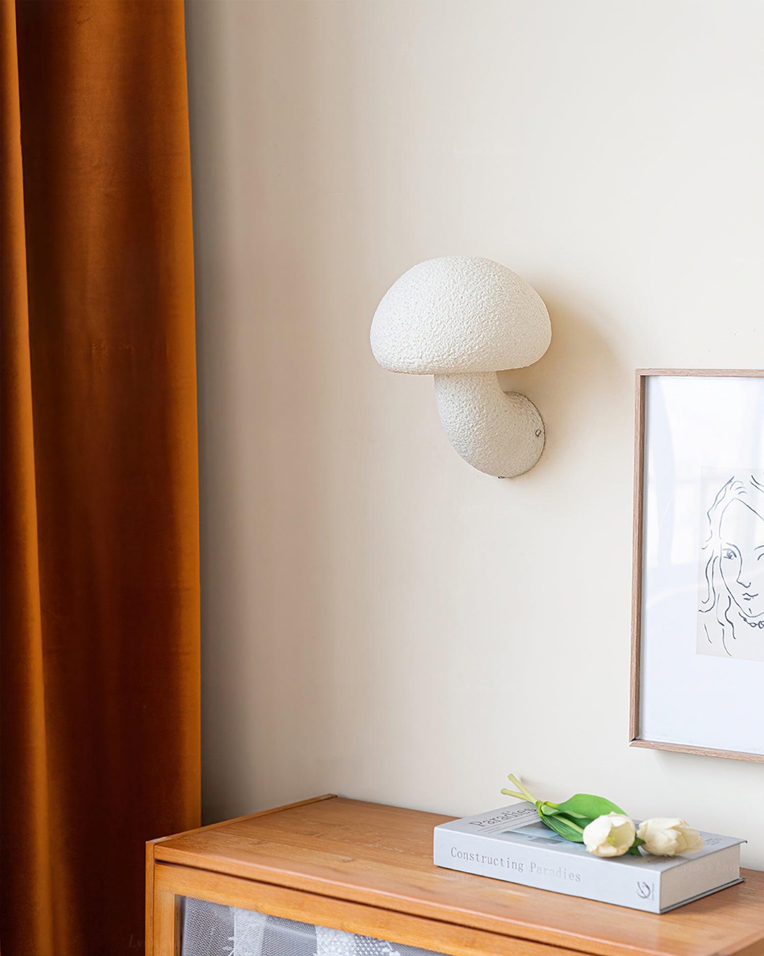 Mushroom Resin Wall Lamp - Letslighting