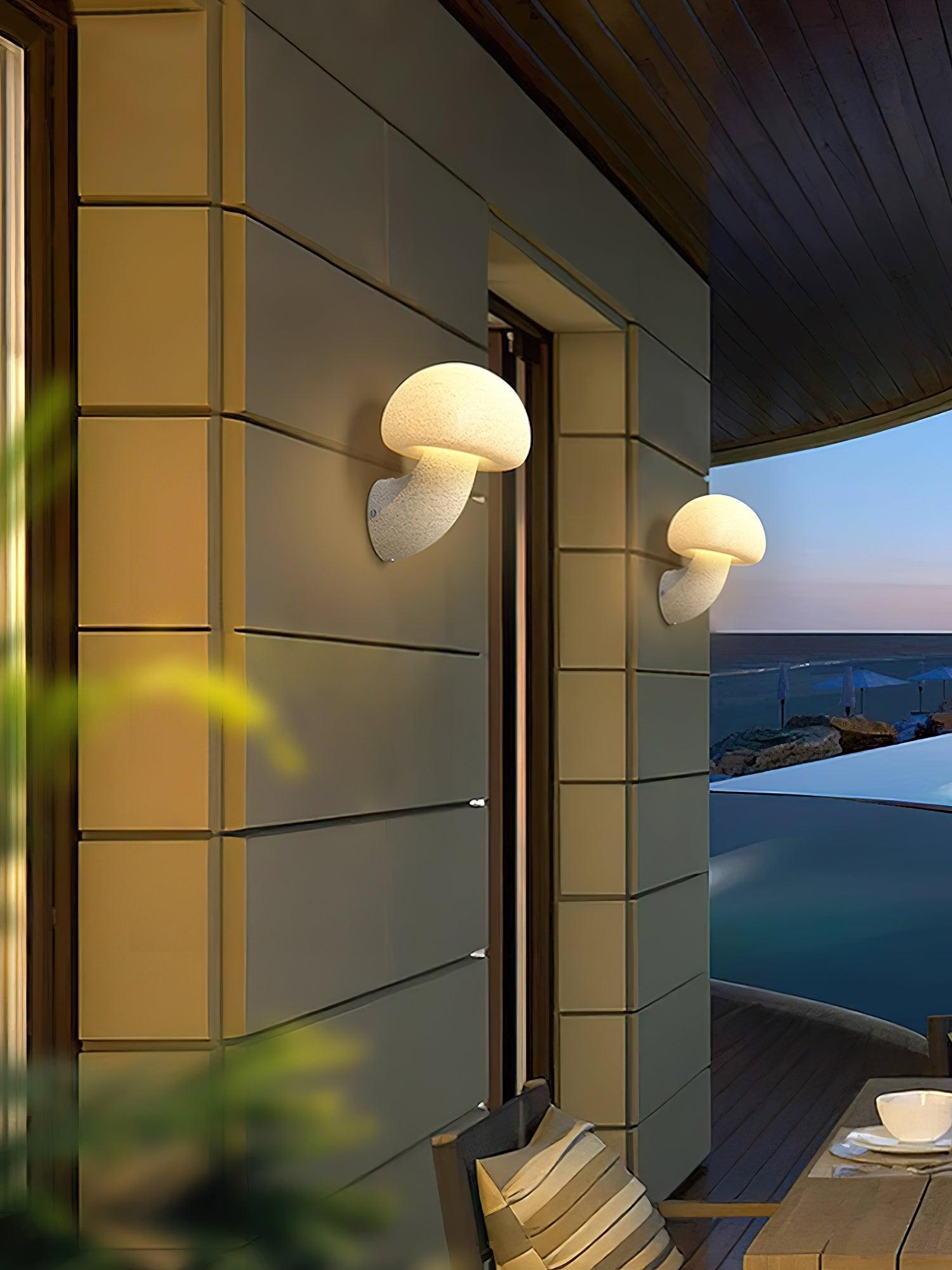 Mushroom Resin Wall Lamp - Letslighting