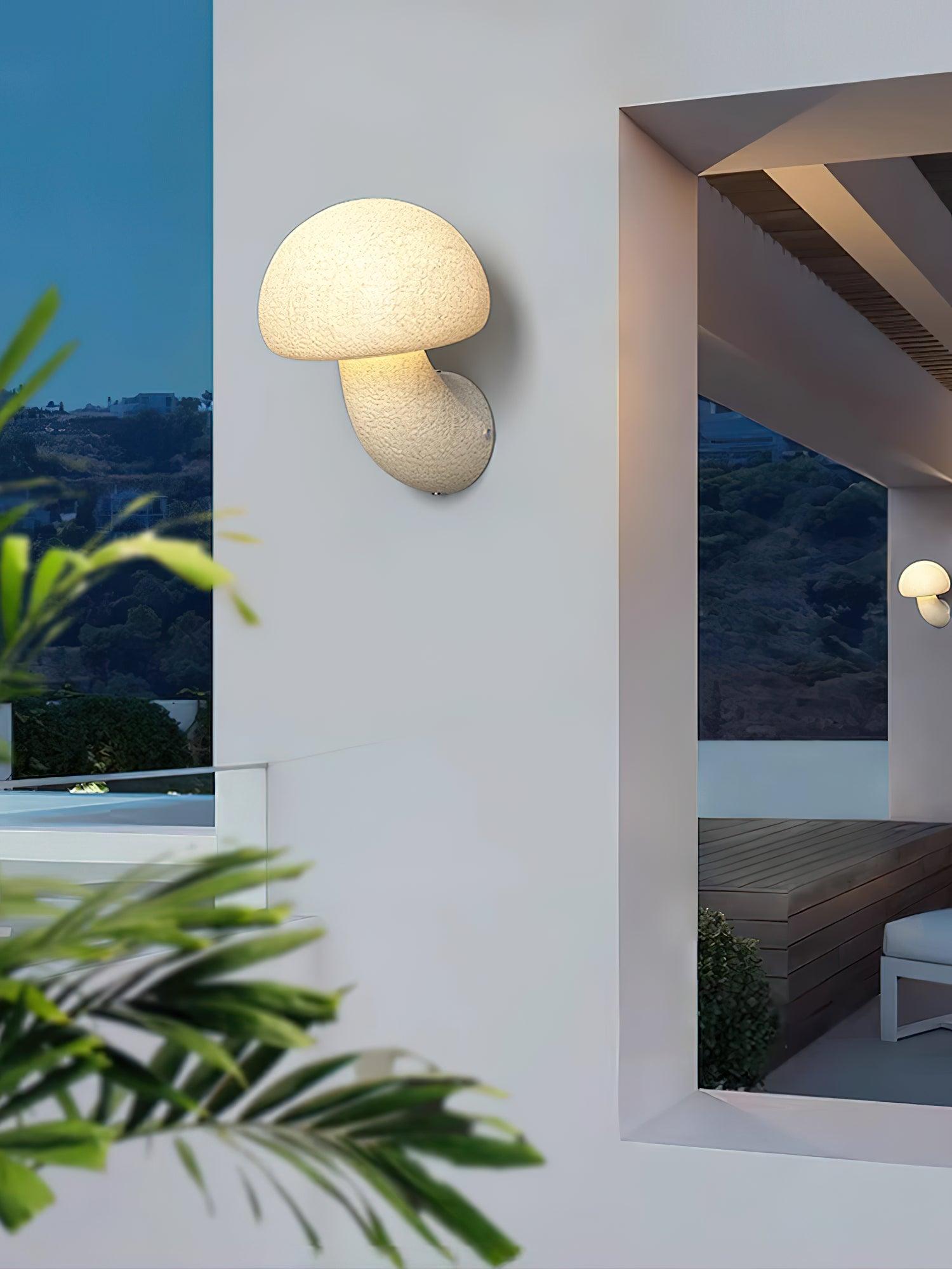 Mushroom Resin Wall Lamp - Letslighting