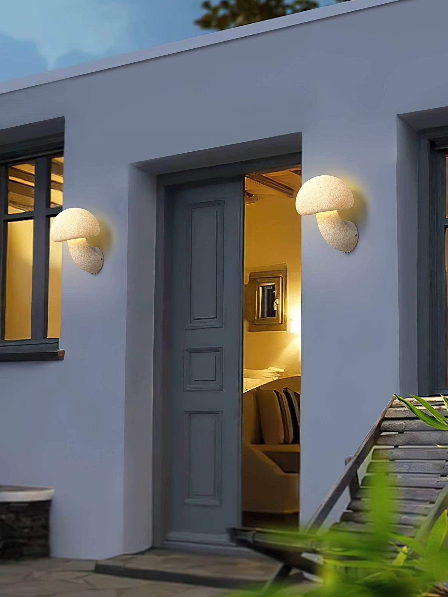Mushroom Resin Wall Lamp - Letslighting