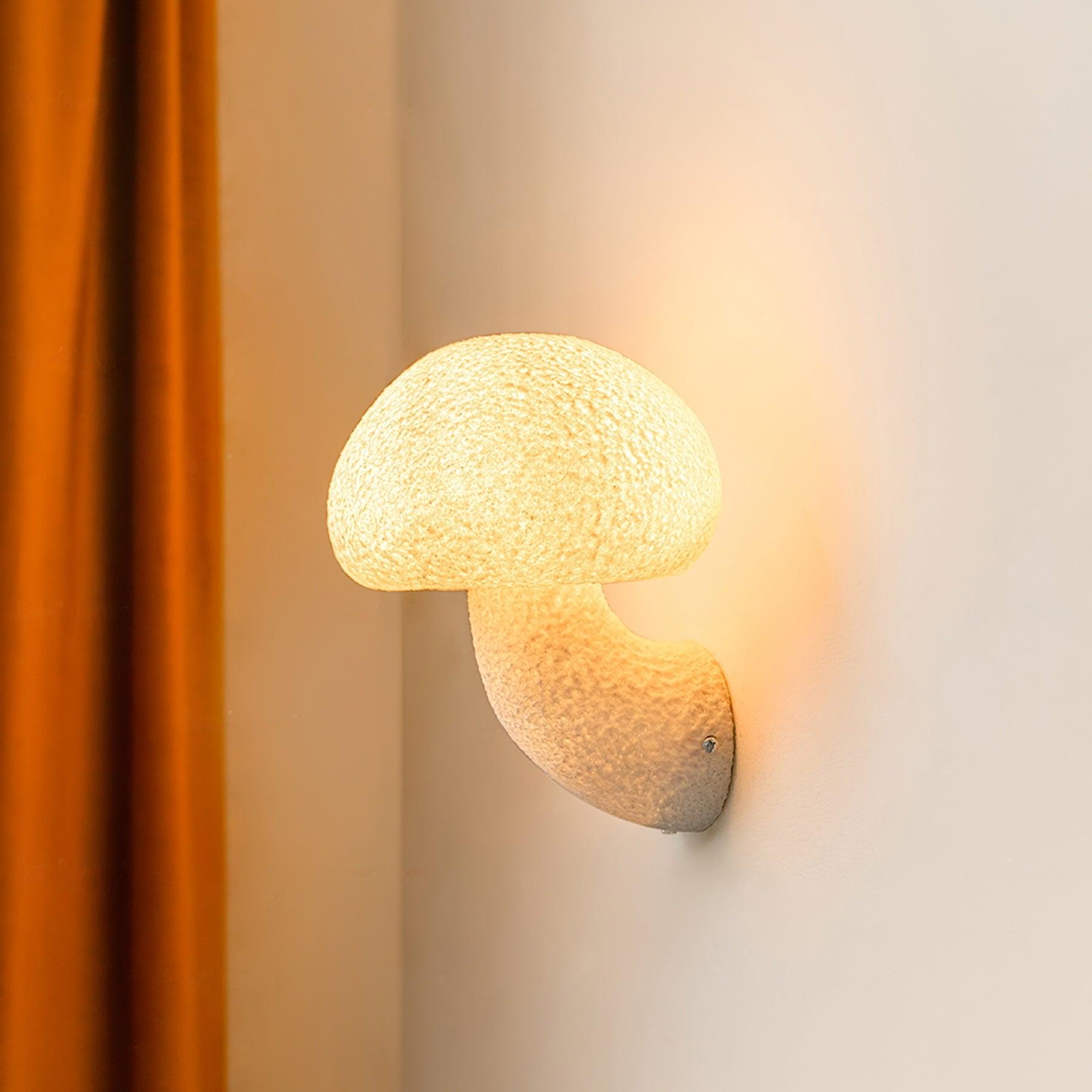 Mushroom Resin Wall Lamp - Letslighting