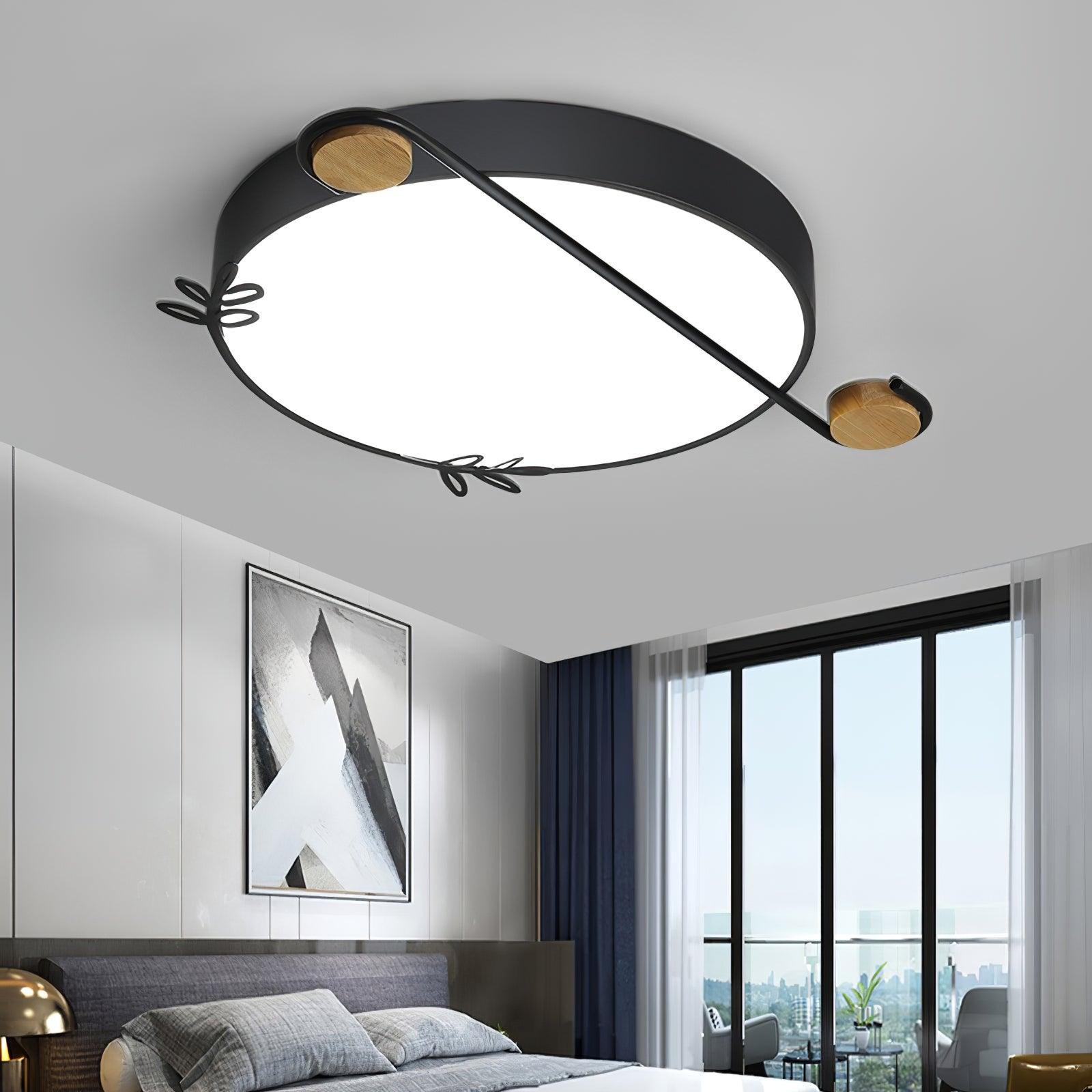 Musical Note Round Ceiling Lamp - Letslighting