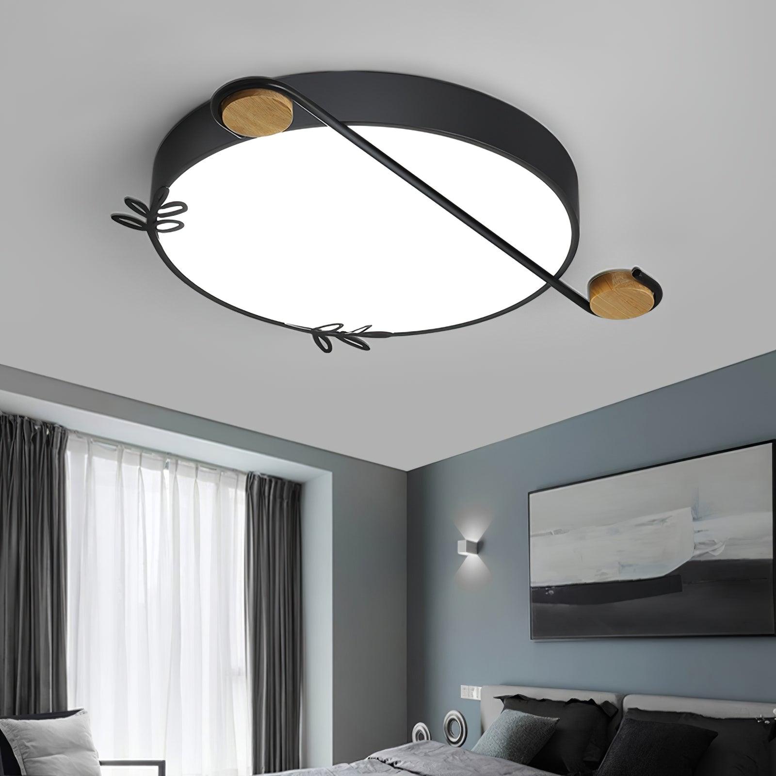 Musical Note Round Ceiling Lamp - Letslighting