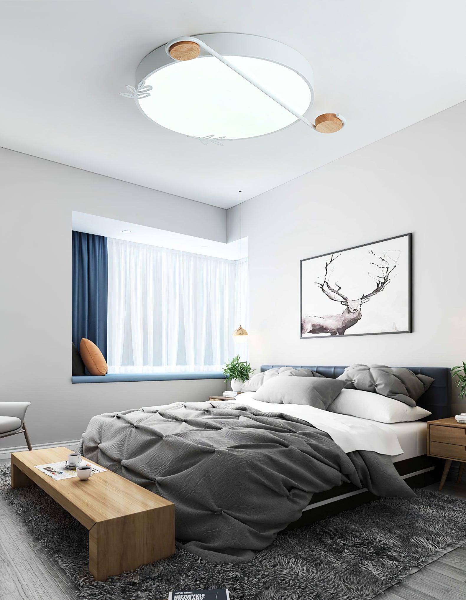 Musical Note Round Ceiling Lamp - Letslighting