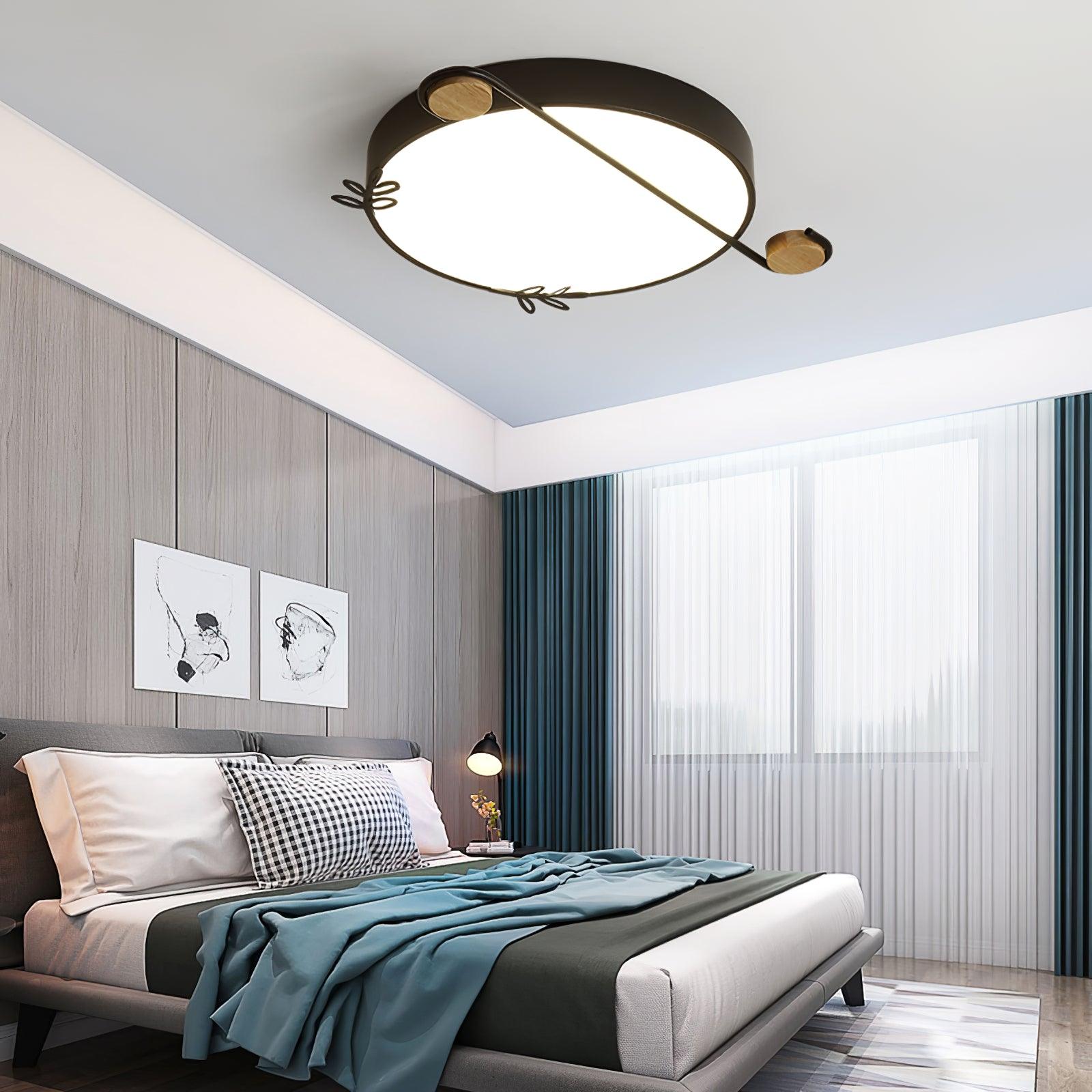 Musical Note Round Ceiling Lamp - Letslighting