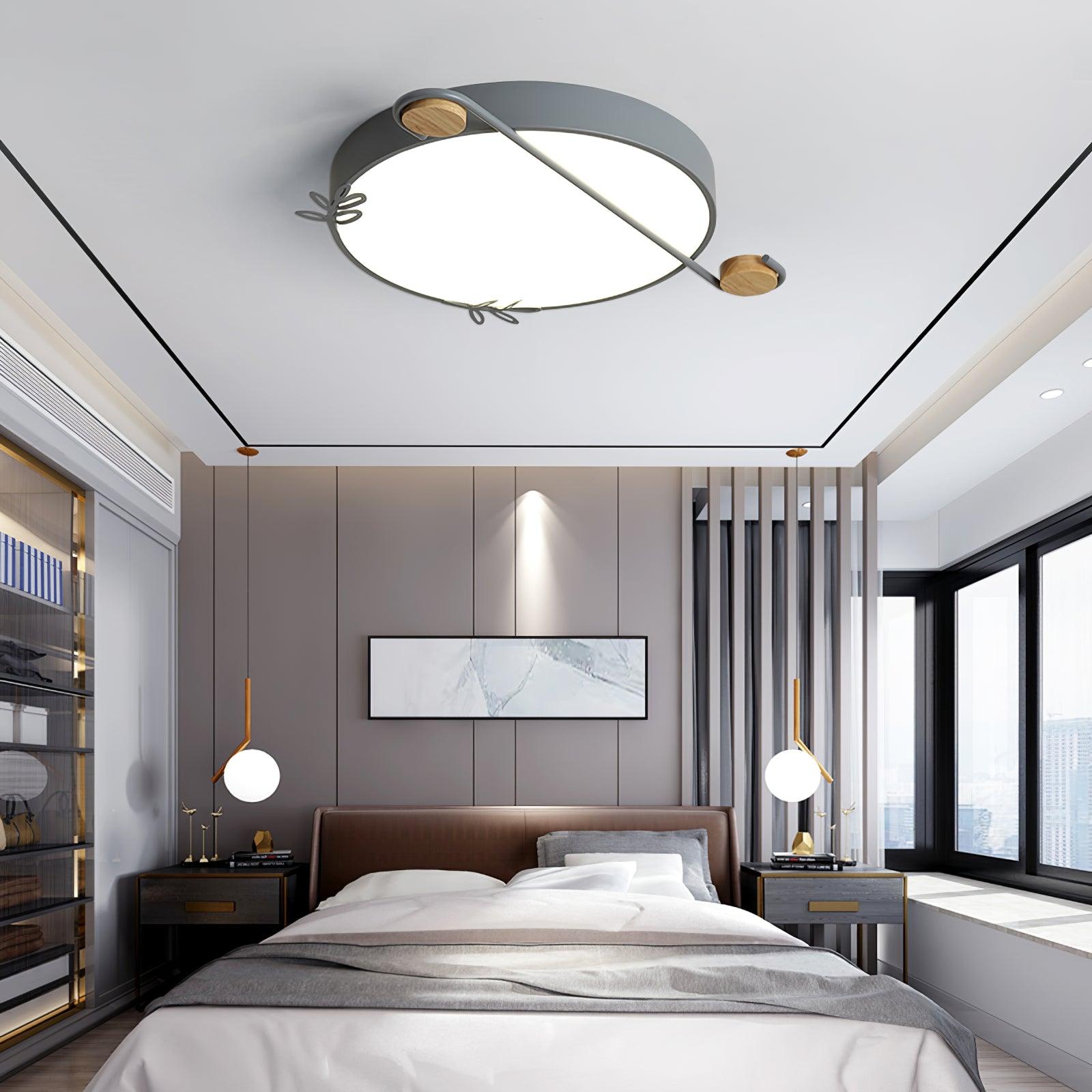 Musical Note Round Ceiling Lamp - Letslighting