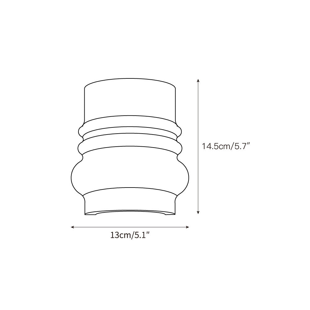 Zeloror Individual Creativity Travertine Wall Lamp - Lamp Copper