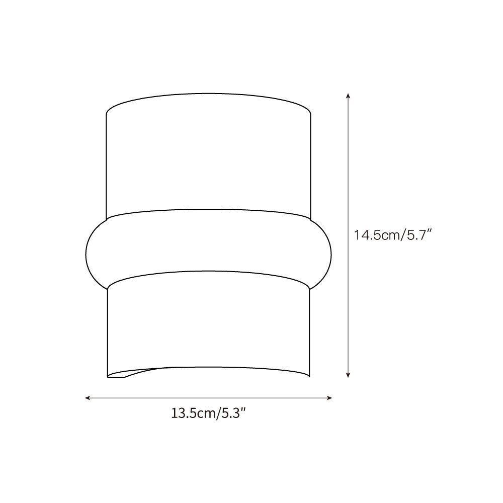 Zeloror Individual Creativity Travertine Wall Lamp - Lamp Copper