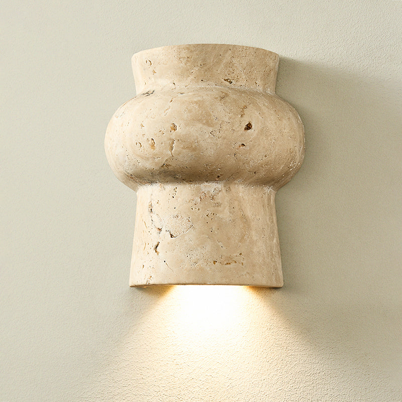 Zeloror Individual Creativity Travertine Wall Lamp - Lamp Copper