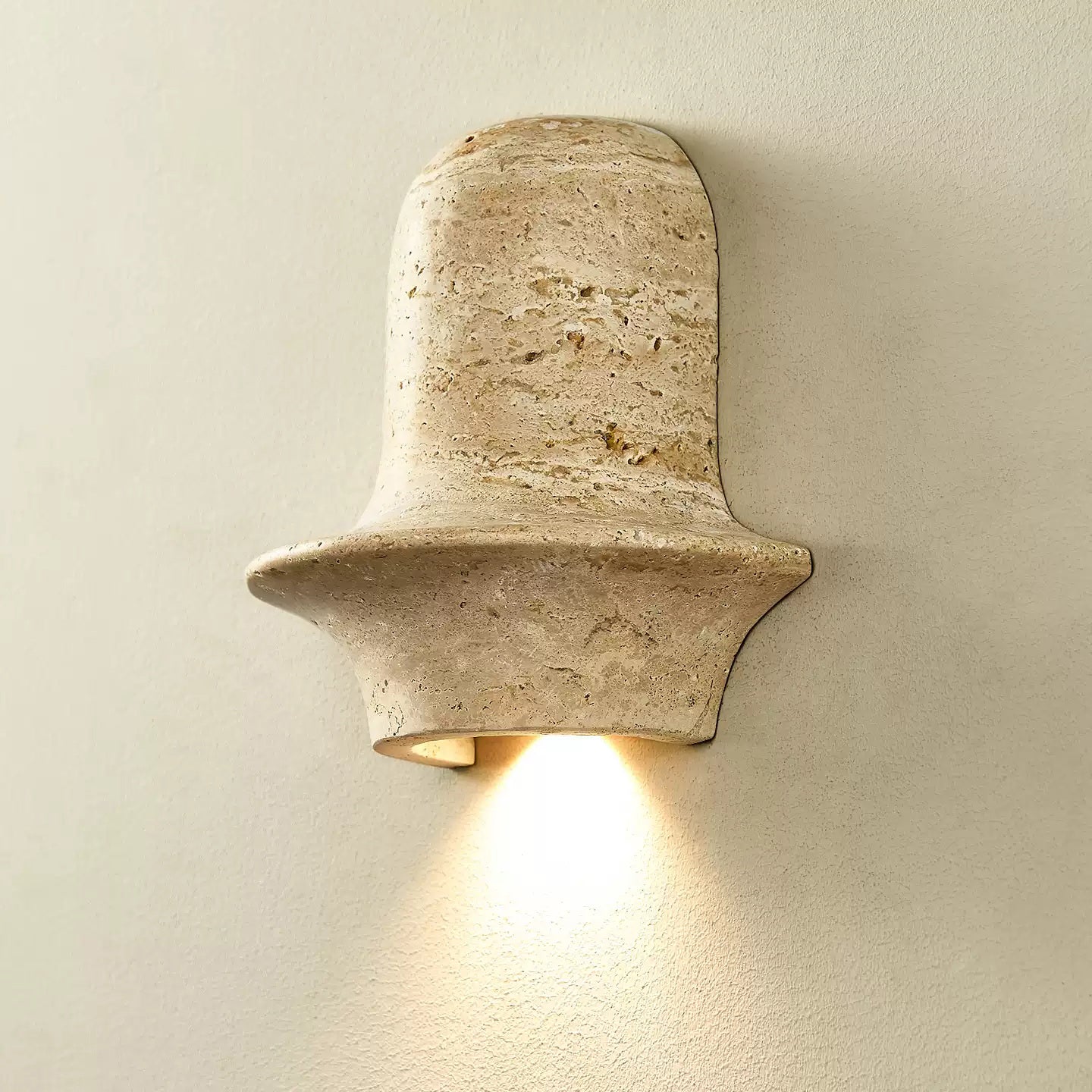 Zeloror Individual Creativity Travertine Wall Lamp - Lamp Copper