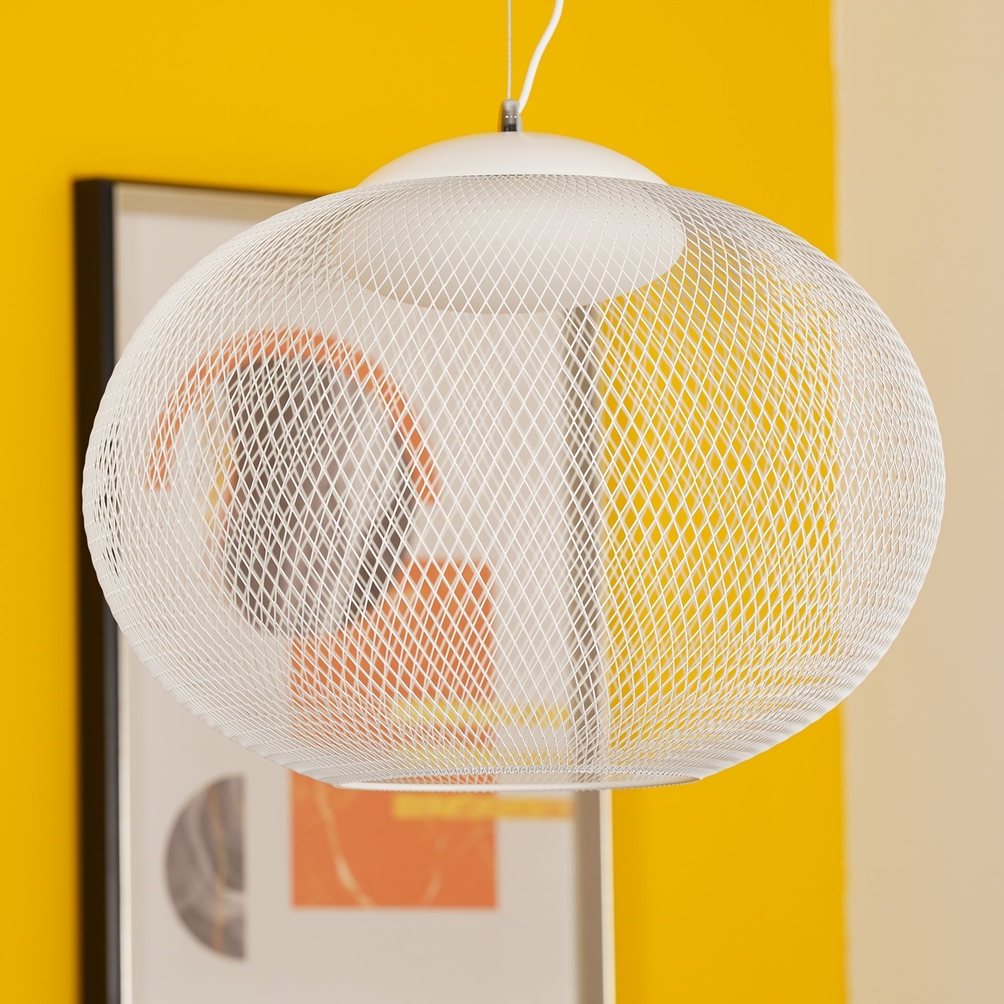 Metallic Meshwork Pendant Lamp - Letslighting
