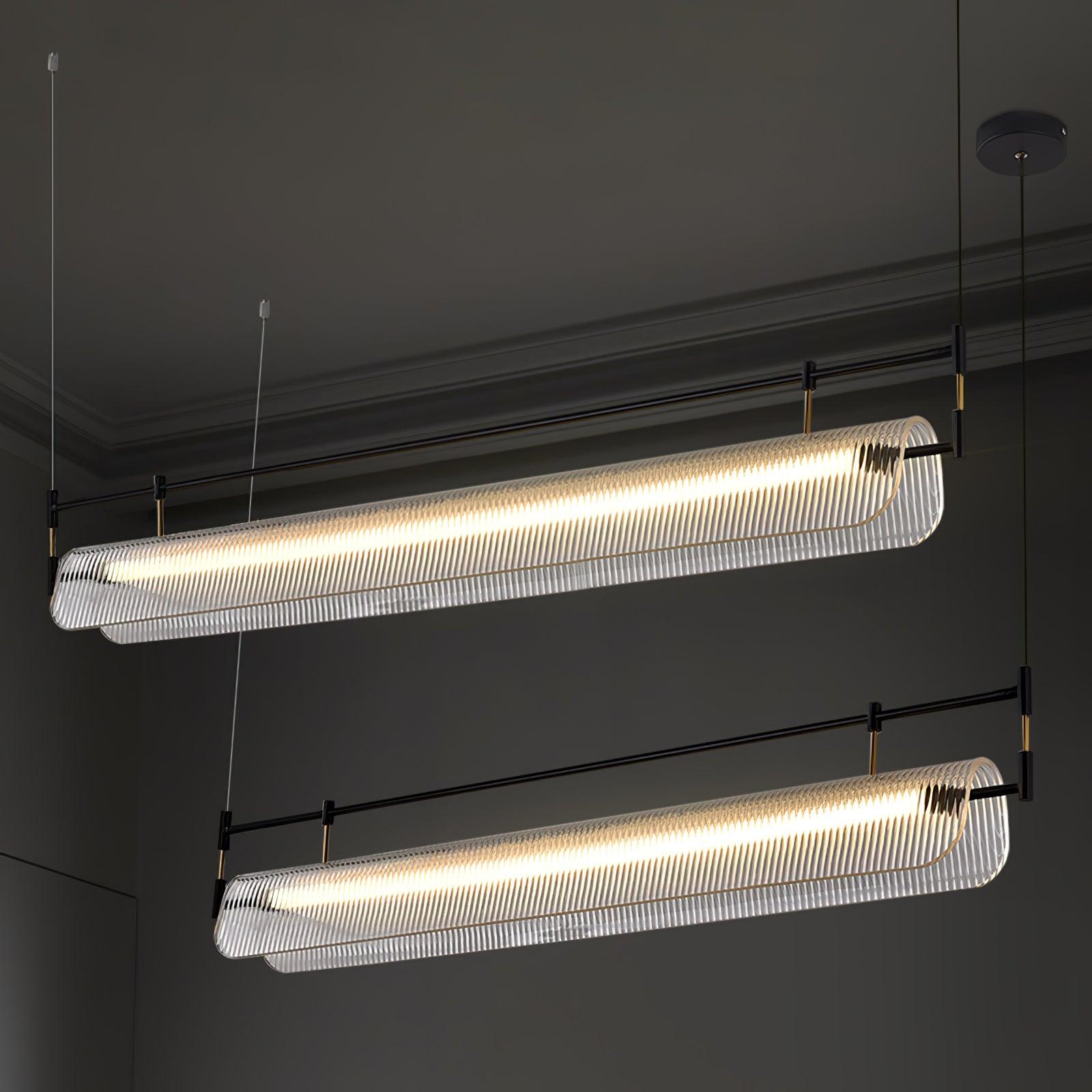 Linear Strip Chandelier - Letslighting