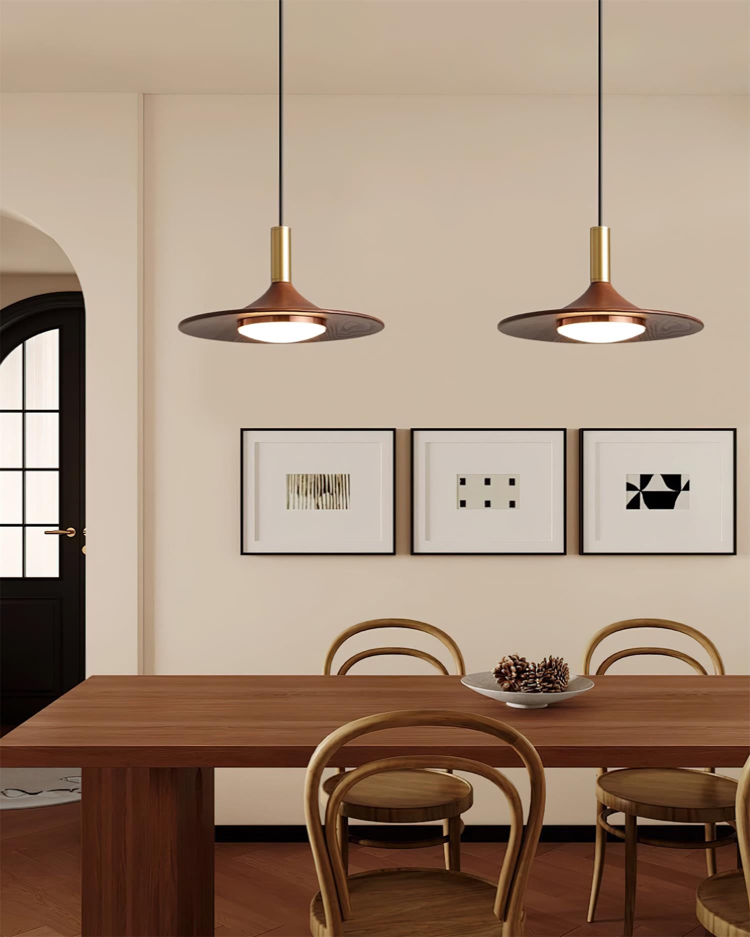 Pendant Light Hat Shape Midcentury - Letslighting