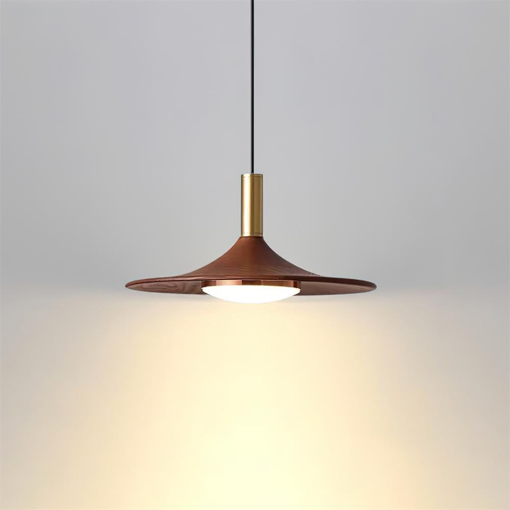 Pendant Light Hat Shape Midcentury - Letslighting