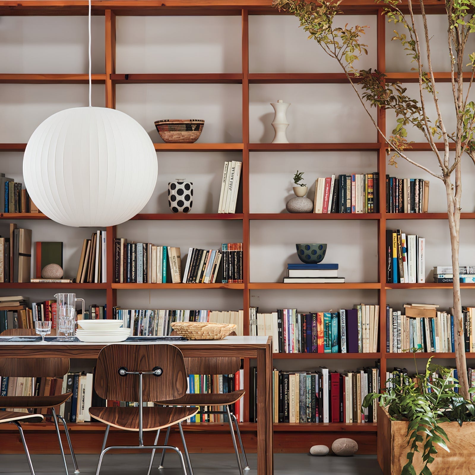 Bubble Mulberry Silk Pendant Lamp - Letslighting