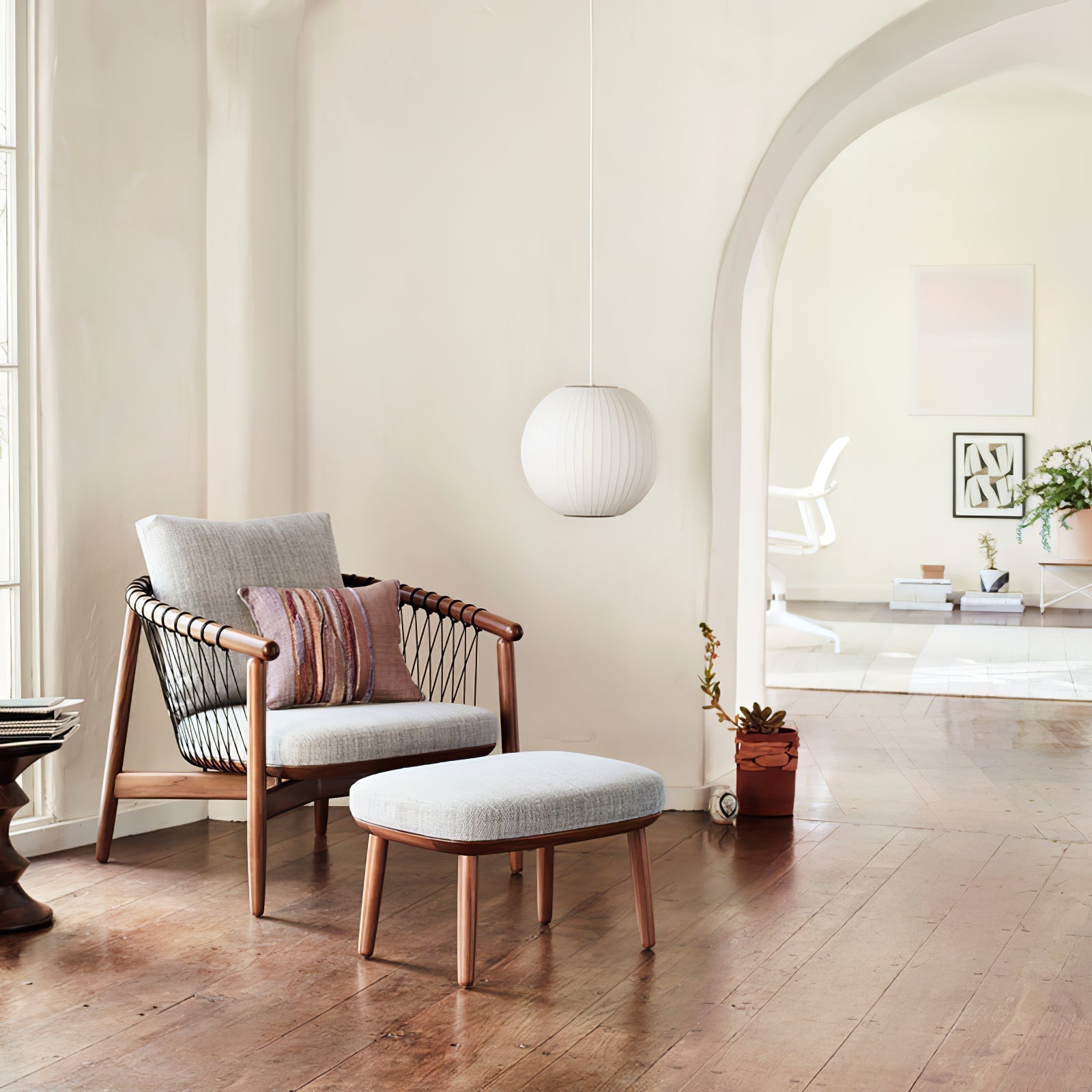 Bubble Mulberry Silk Pendant Lamp - Letslighting