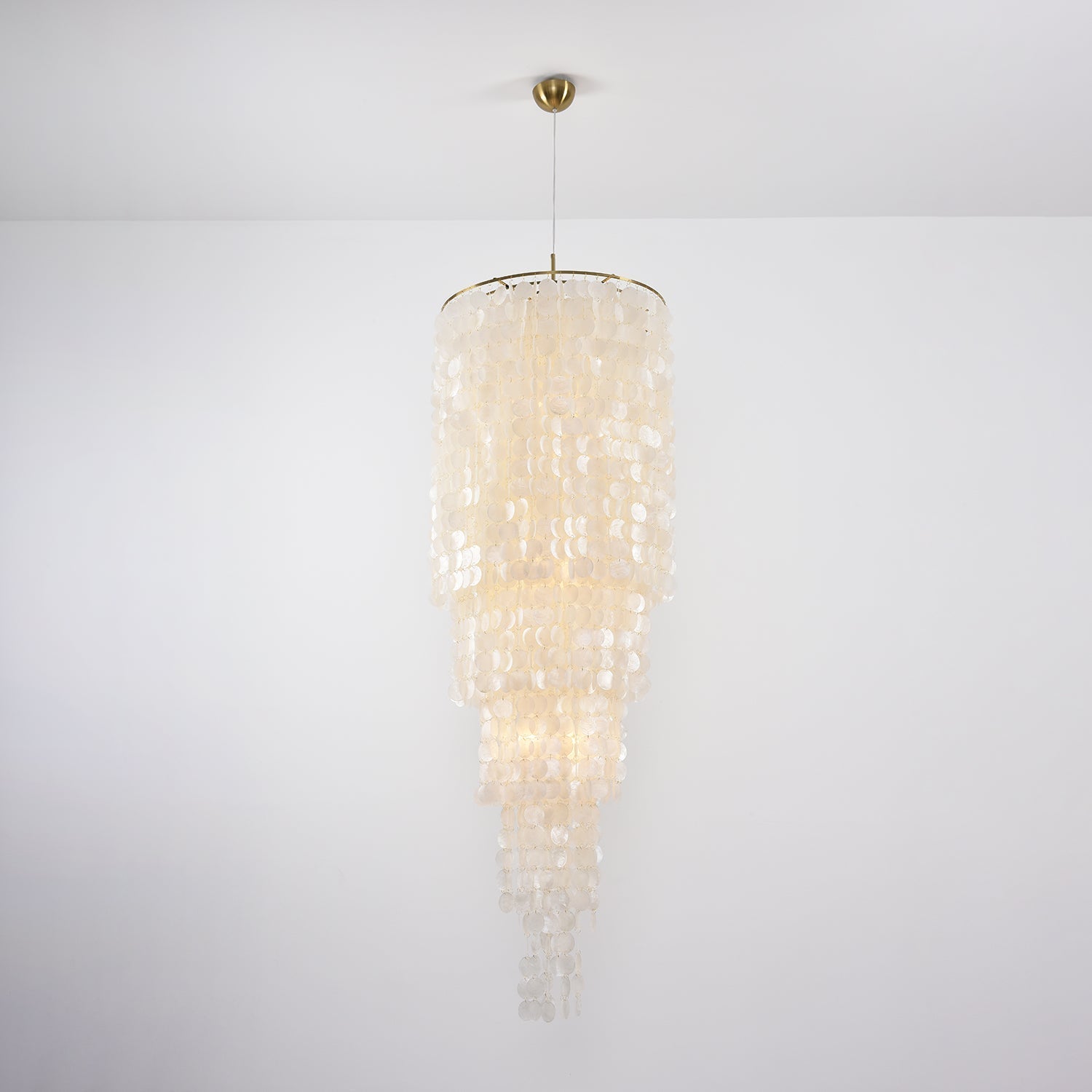 Eloryra Cascading Glass Chandelier - Letslighting