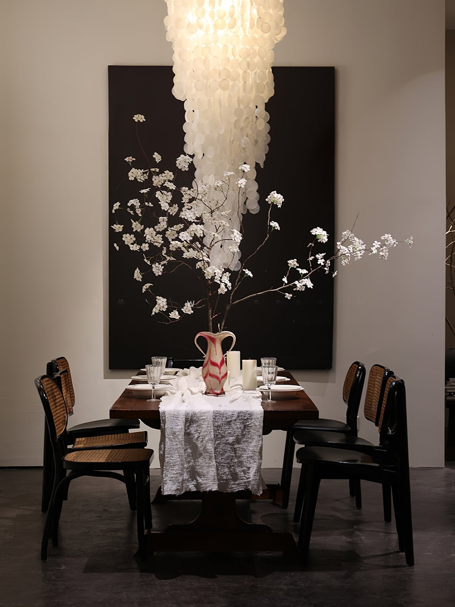 Eloryra Cascading Glass Chandelier - Letslighting