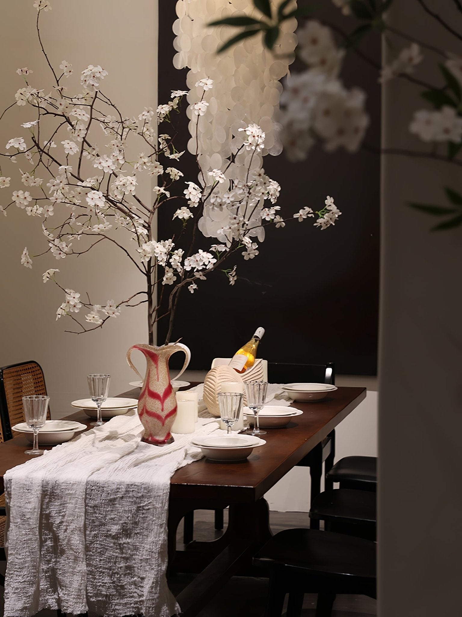 Eloryra Cascading Glass Chandelier - Letslighting