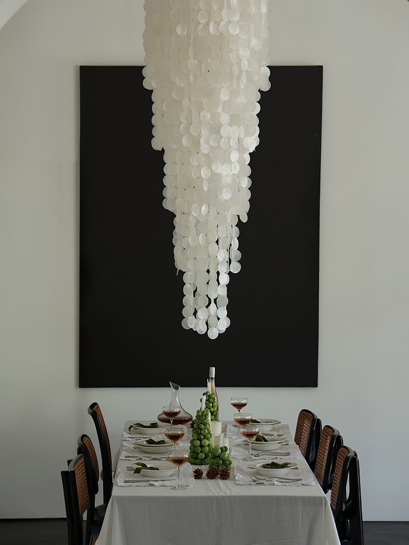 Eloryra Cascading Glass Chandelier - Letslighting