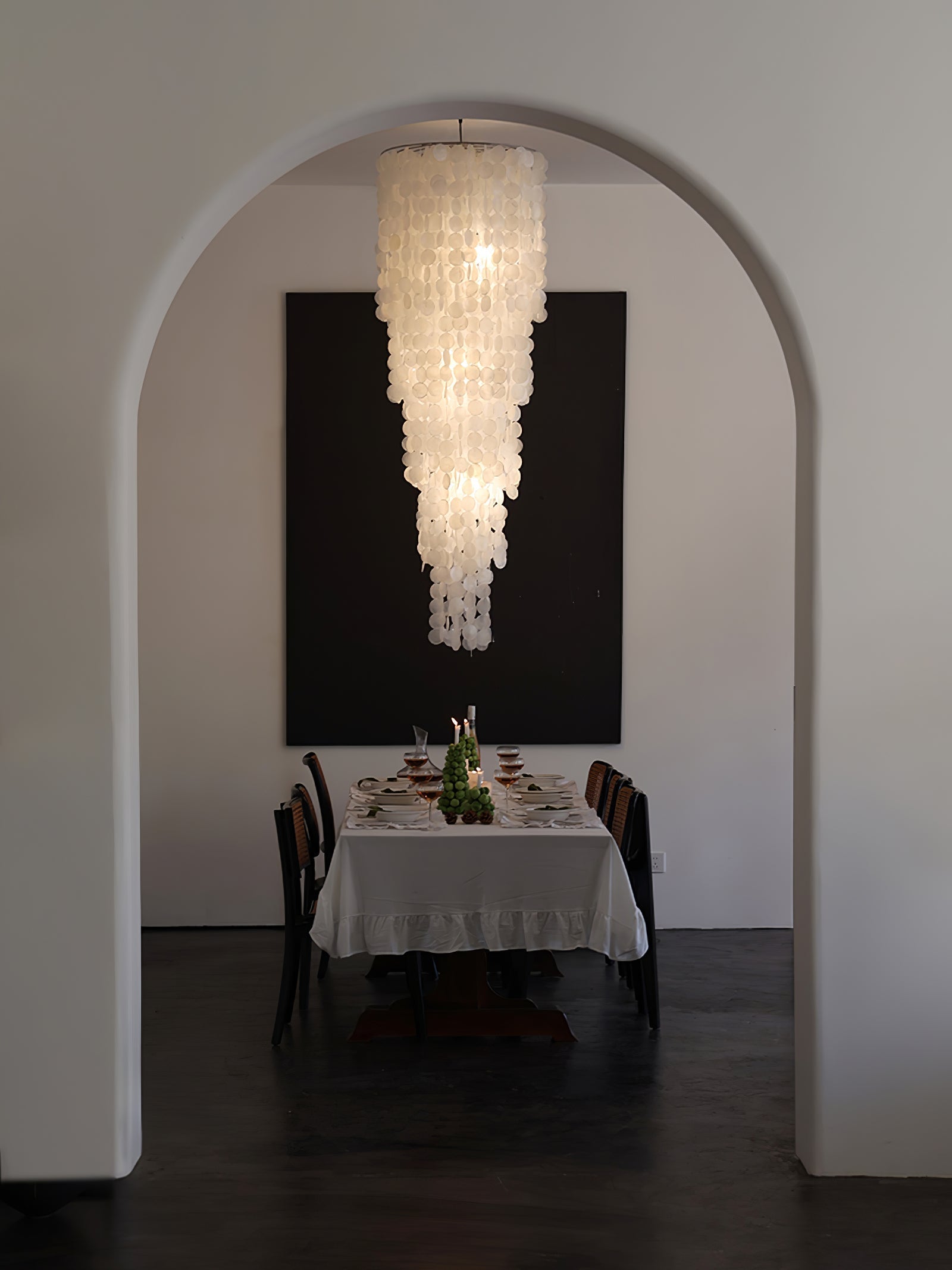 Eloryra Cascading Glass Chandelier - Letslighting